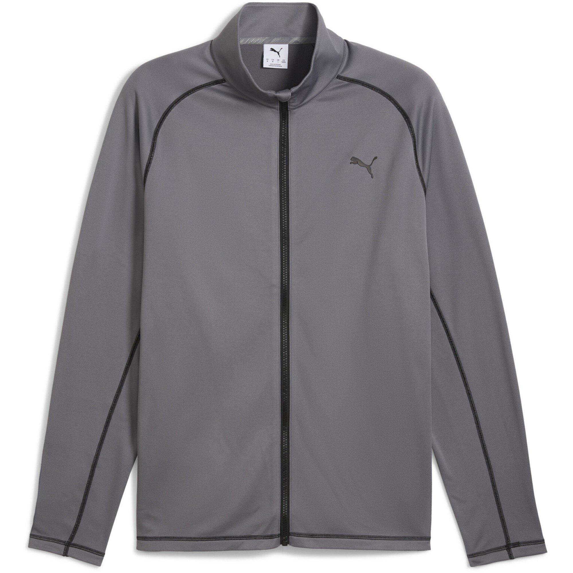 Slate Sky - Puma - Men's Fairway Full-Zip Weather-Resistant Performance Golf Jacket - 1