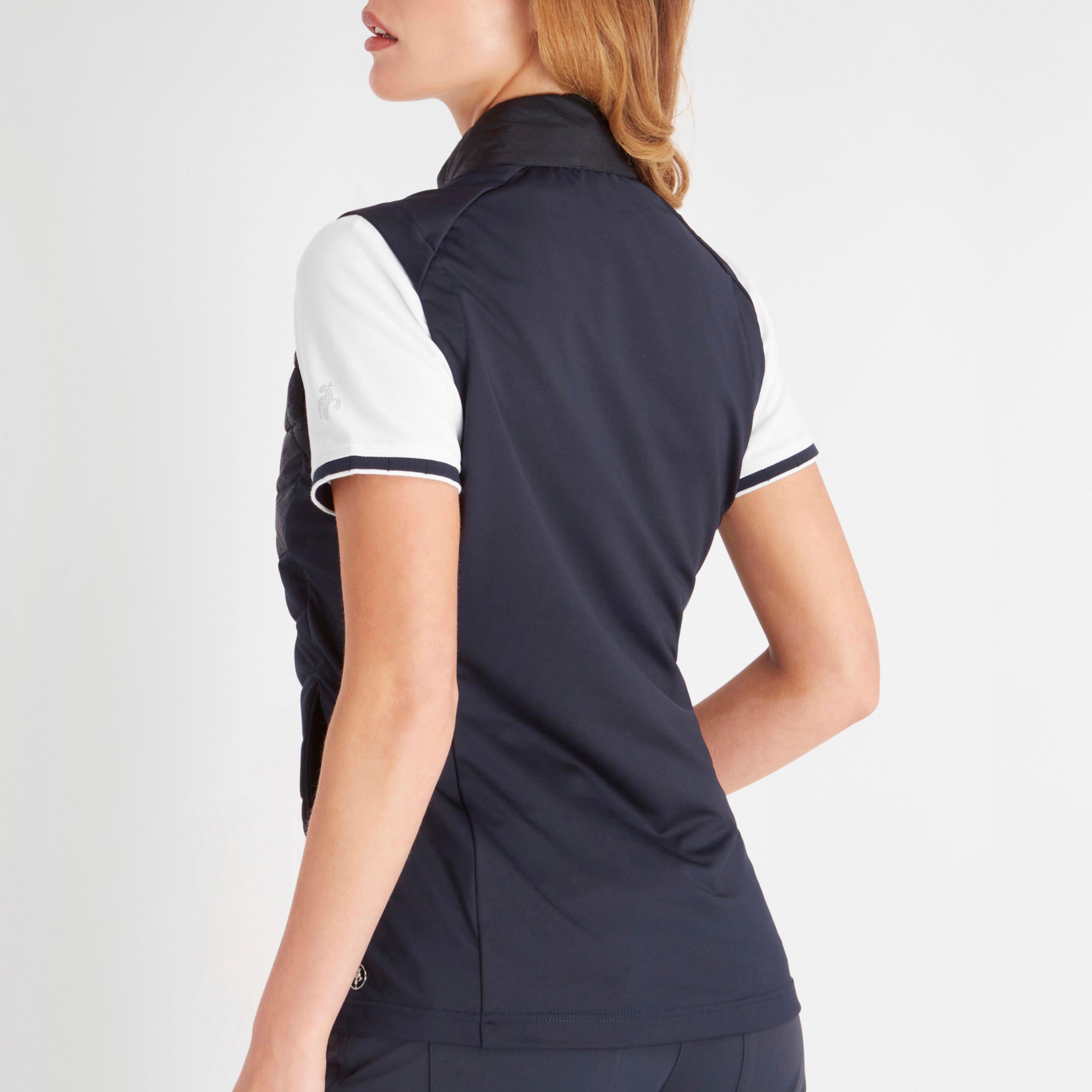 Navy - Calvin Klein Golf - Women's Lightweight Windproof Performance Gilet - 3