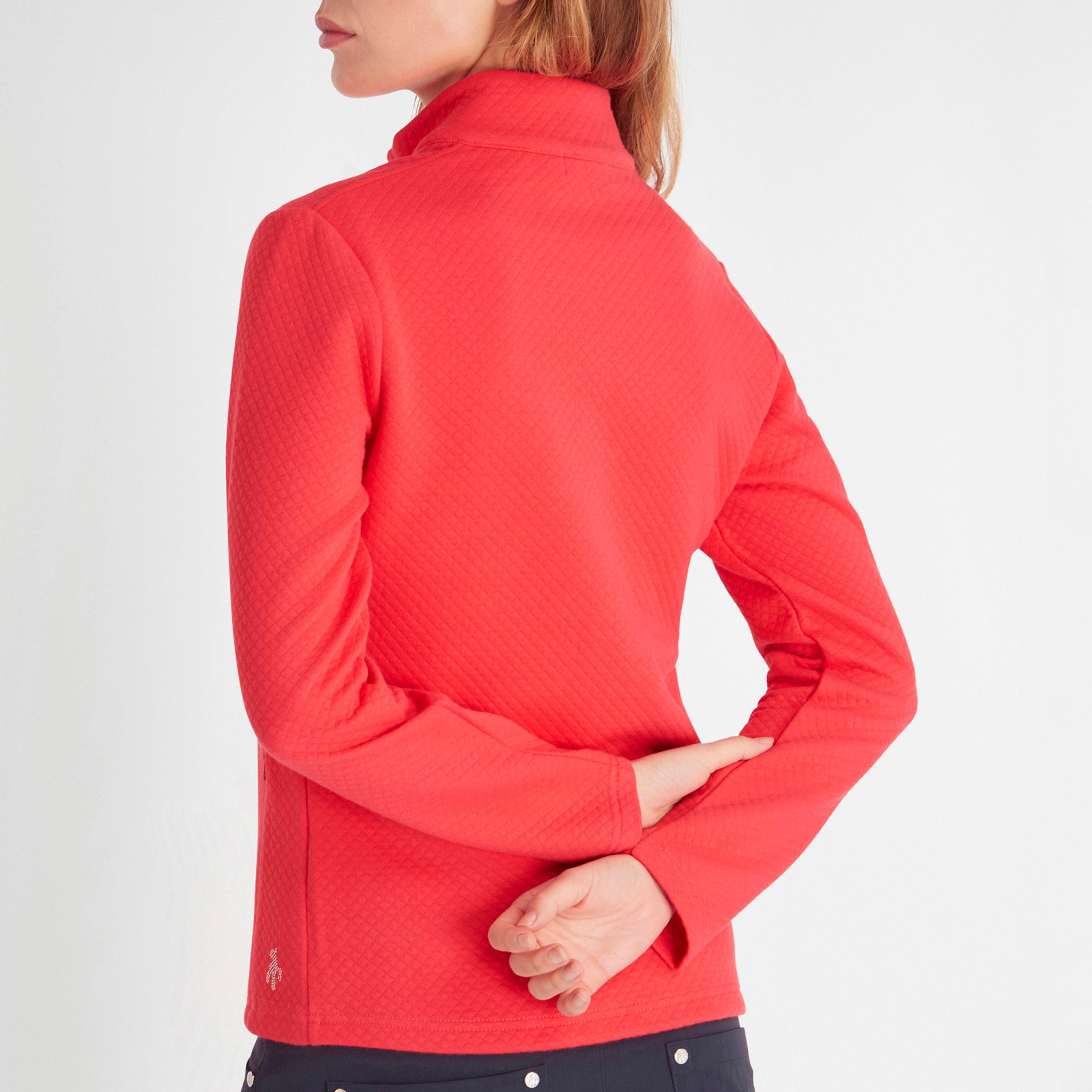 Poppy - Calvin Klein Golf - Performance Moisture-Wicking Golf Jacket - 3