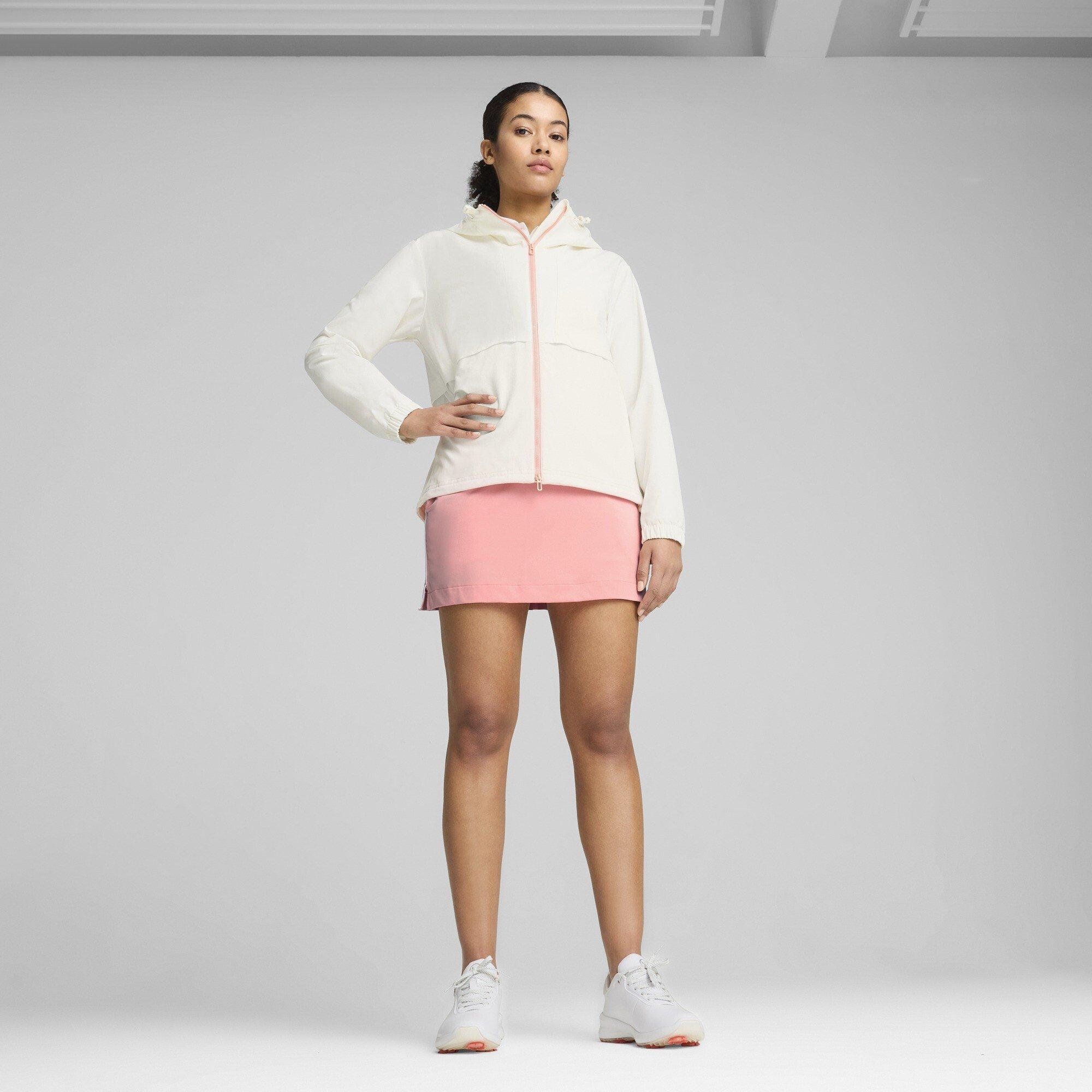 White/Pink - Puma - W Ripguard Full Zip Jacket Golf Womens - 5