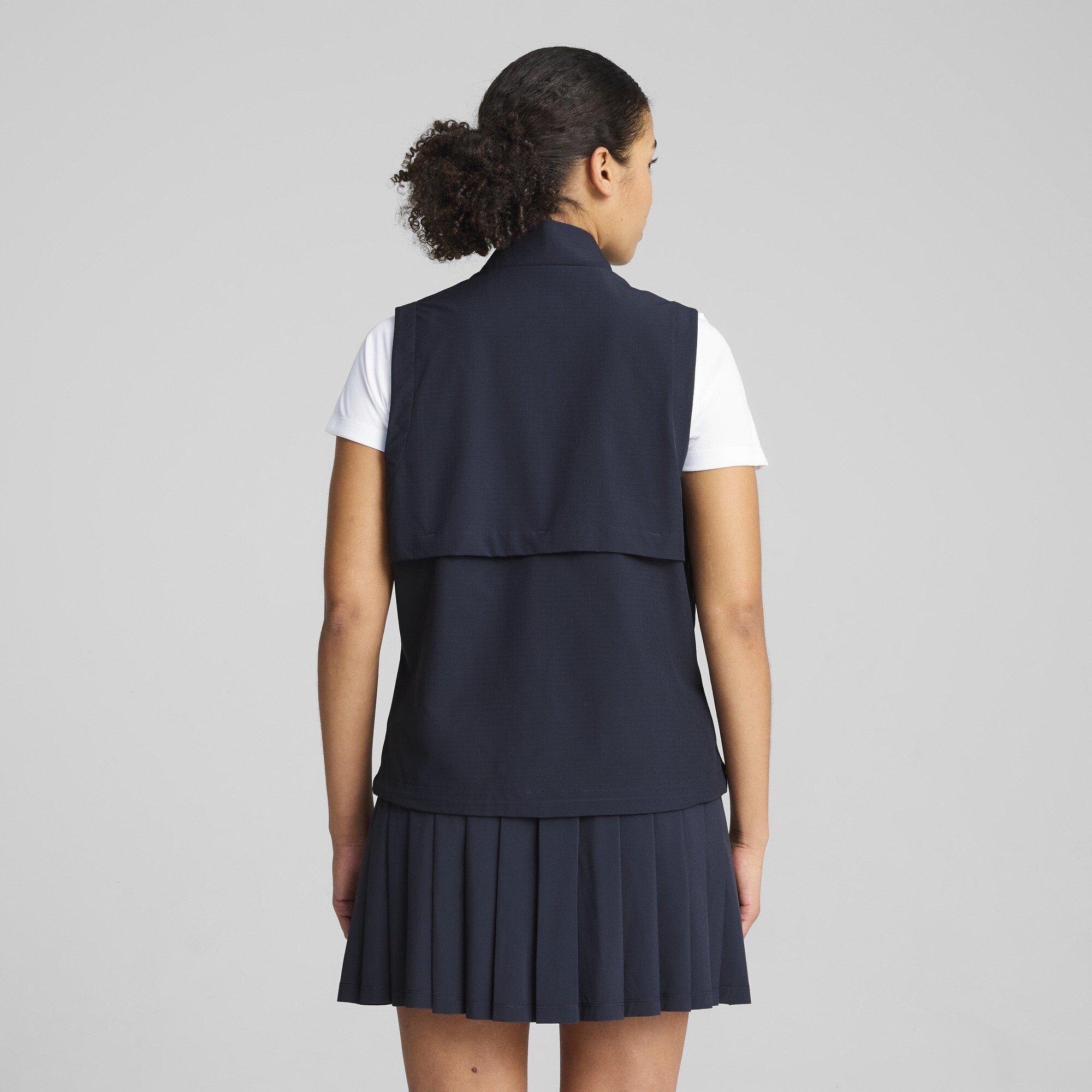 Navy Blazer - Puma - W Ripguard Vest Golf Jacket Womens - 4