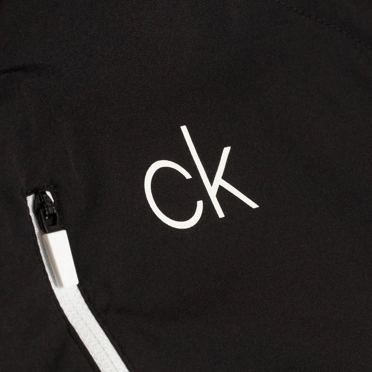 Noir - Calvin Klein Golf - Calvin Klein raised logo-print hoodie Nude - 7