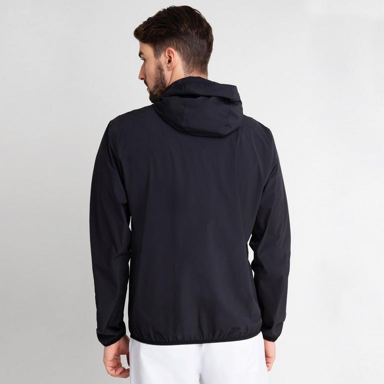 Noir - Calvin Klein Golf - Calvin Klein raised logo-print hoodie Nude - 3