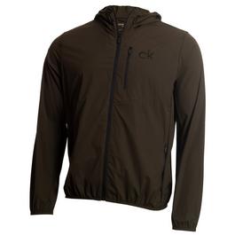 embroidered-detail short-sleeve shirt Brown CK Golf 24/7 Ultra-lite Jacket