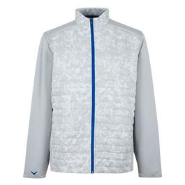 Callaway paisley-print buttoned jacket Blu