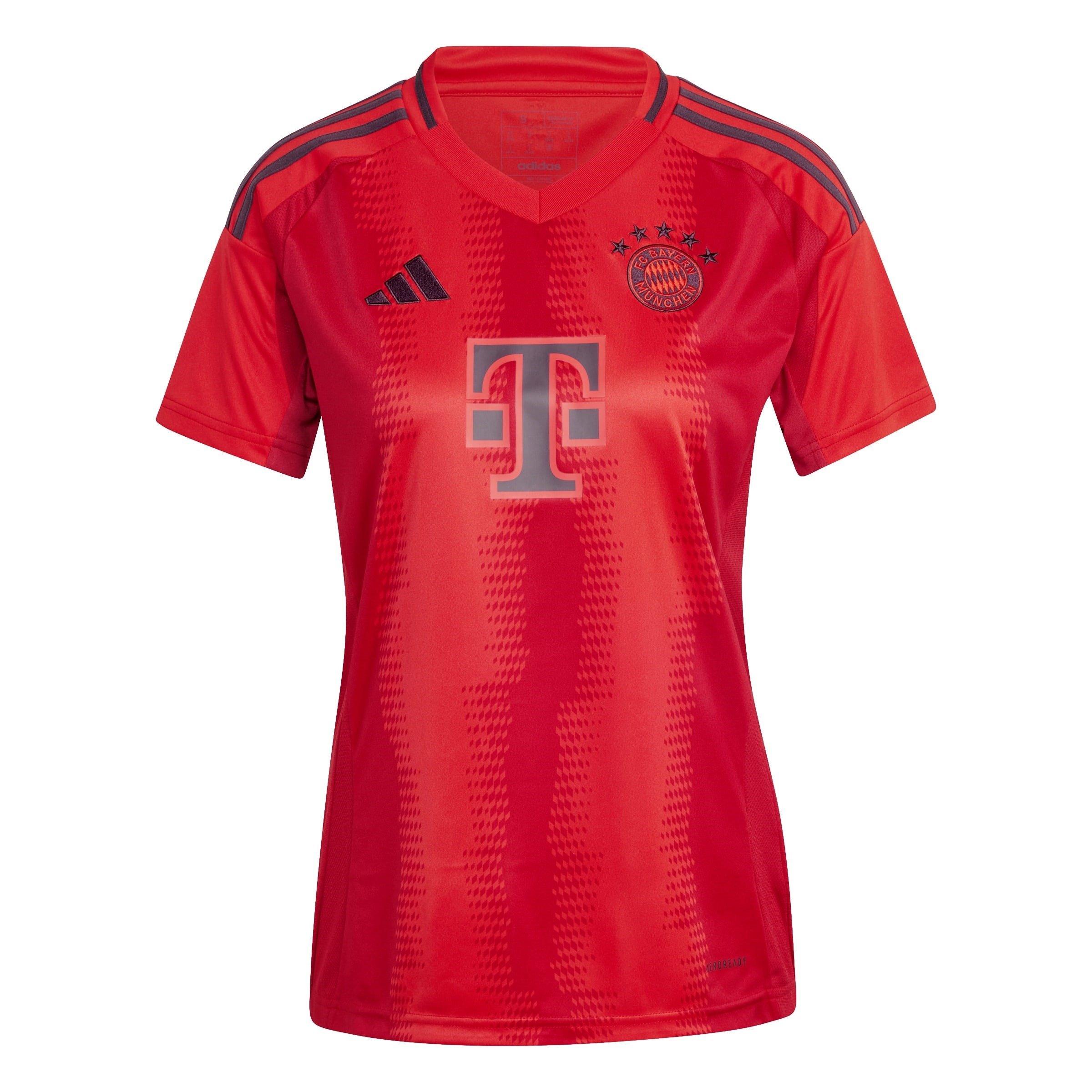 Rot - adidas - FC Bayern Munich Home Shirt 2024 2025 Womens - 1