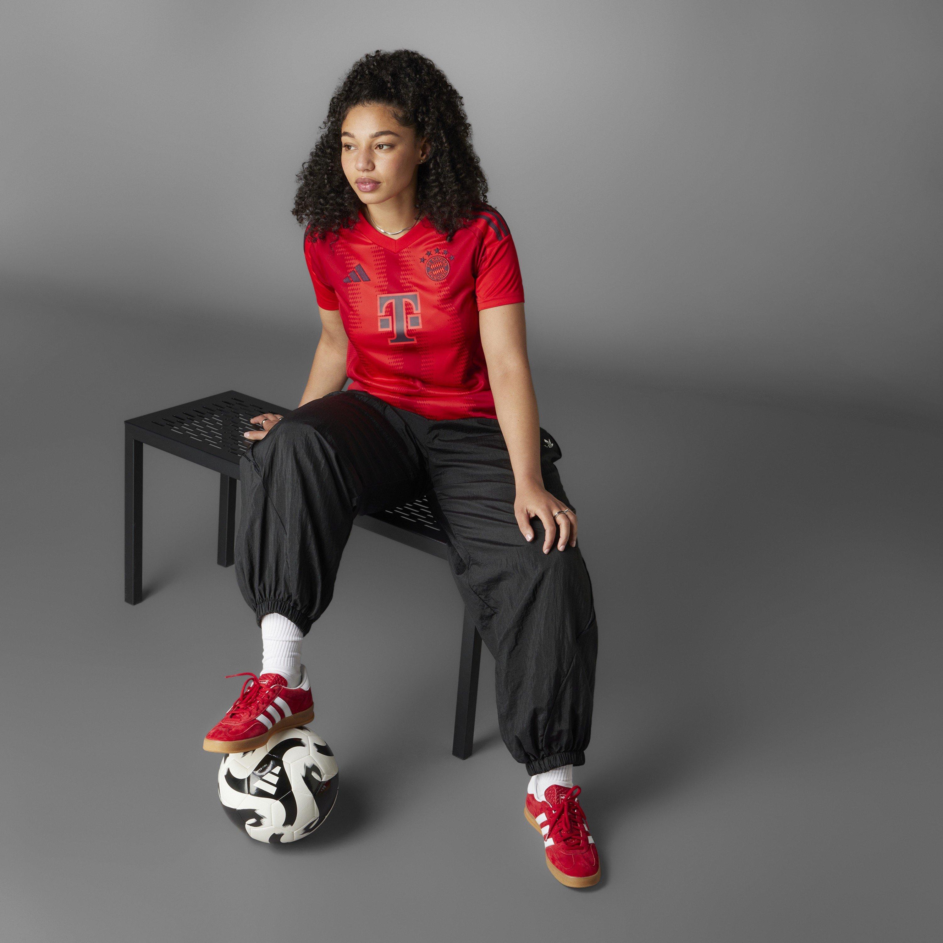 Rojo - adidas - FC Bayern Munich Home Shirt 2024 2025 Womens - 7