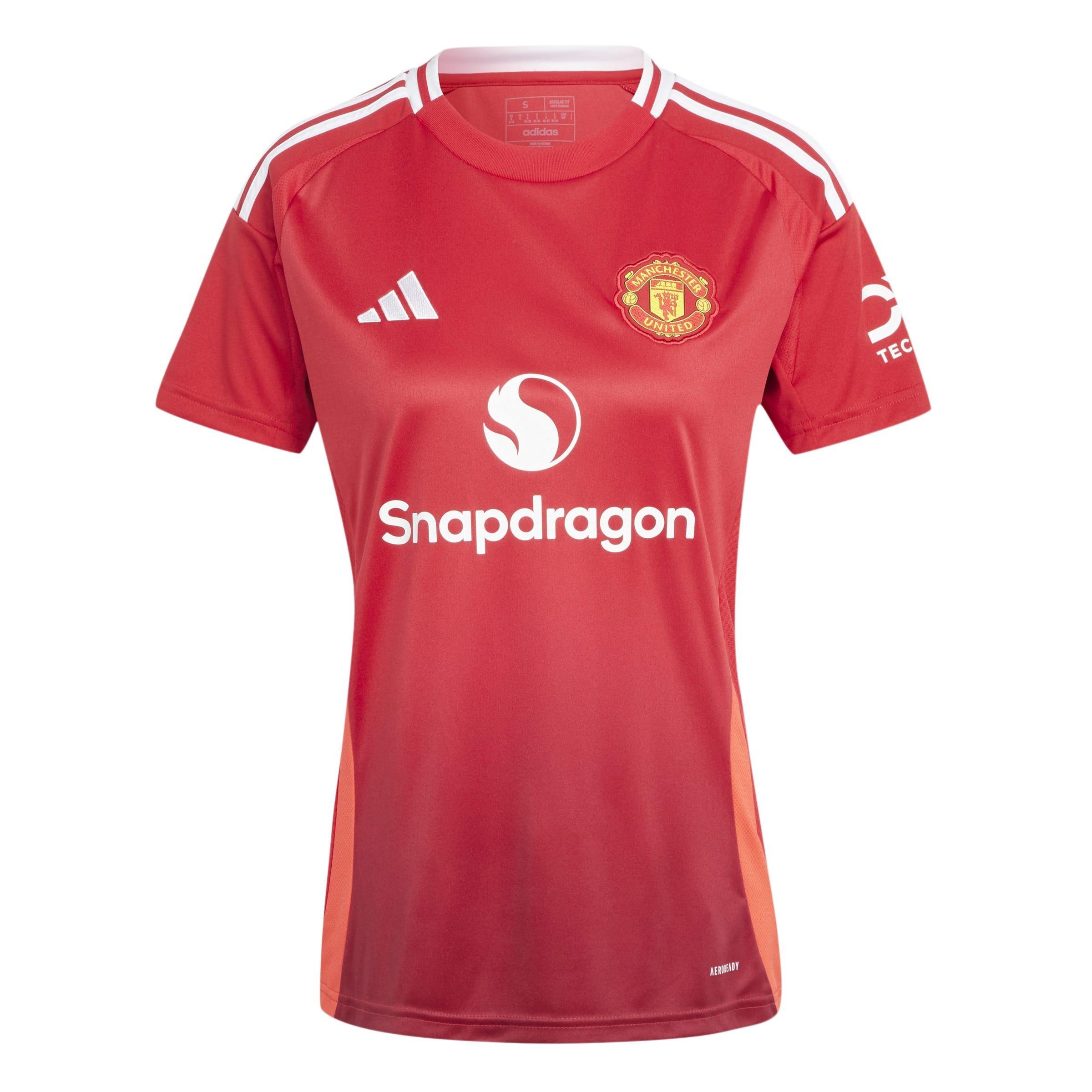 Rood - adidas - Manchester United Home Shirt 2024 2025 Womens - 1