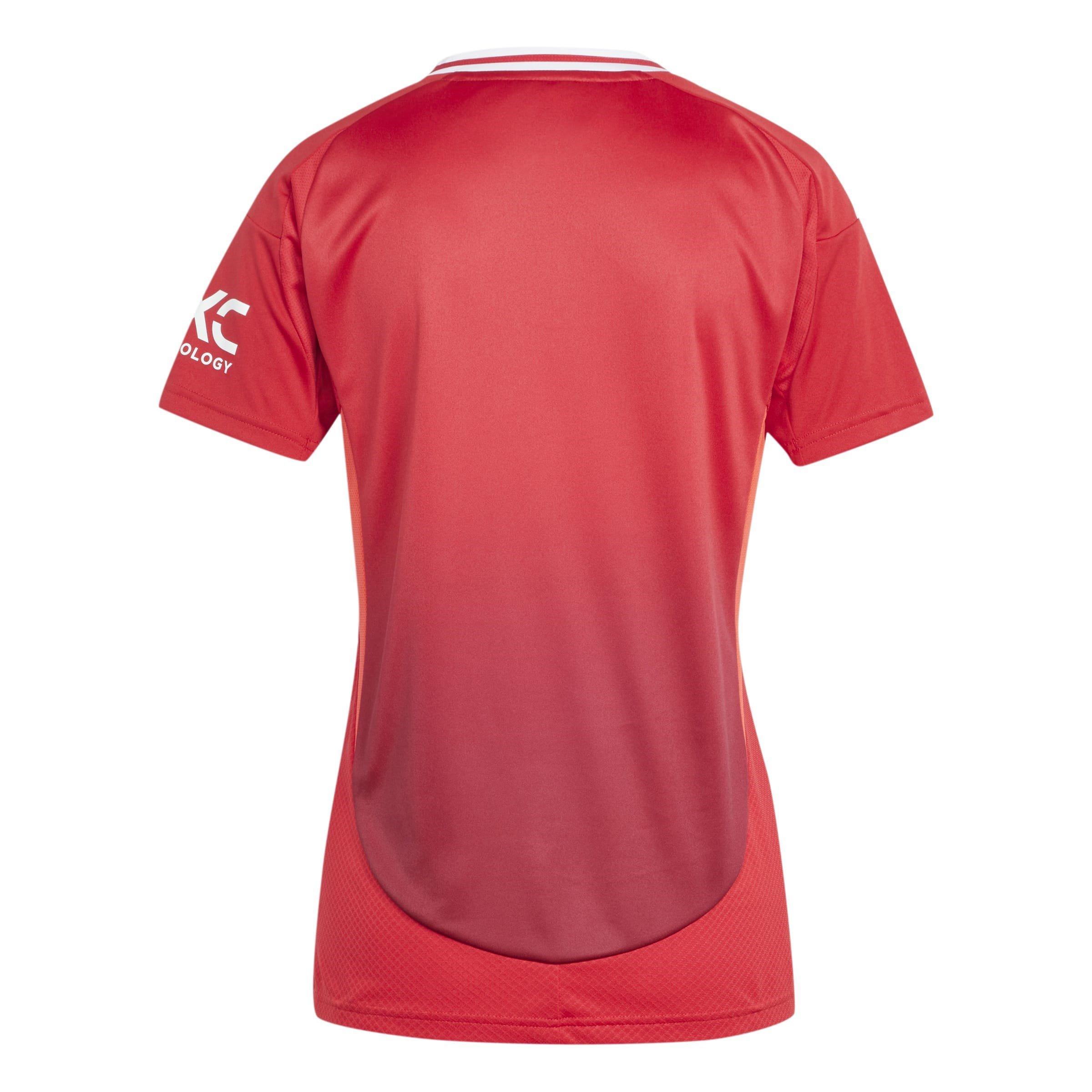 Rød - adidas - Manchester United Home Shirt 2024 2025 Womens - 2