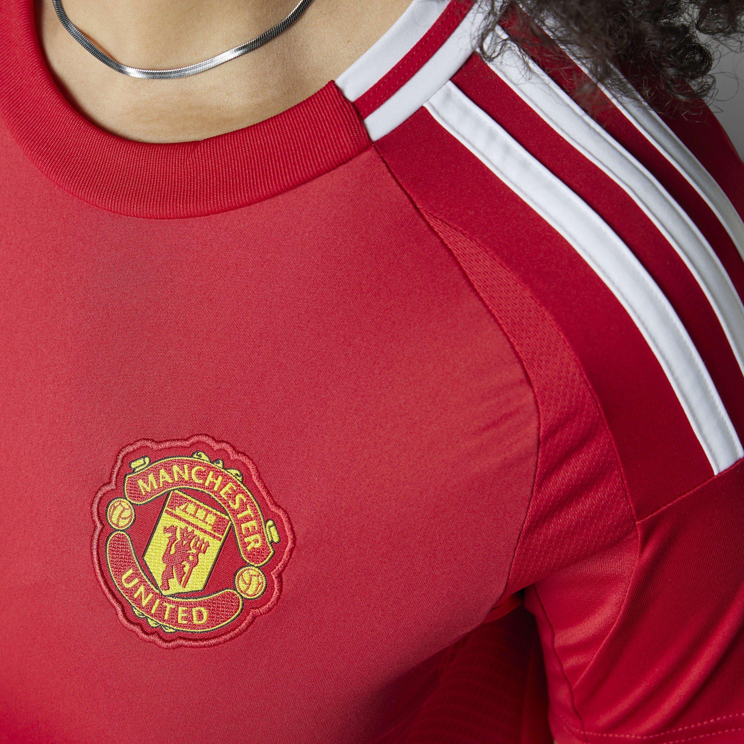 Rød - adidas - Manchester United Home Shirt 2024 2025 Womens - 13