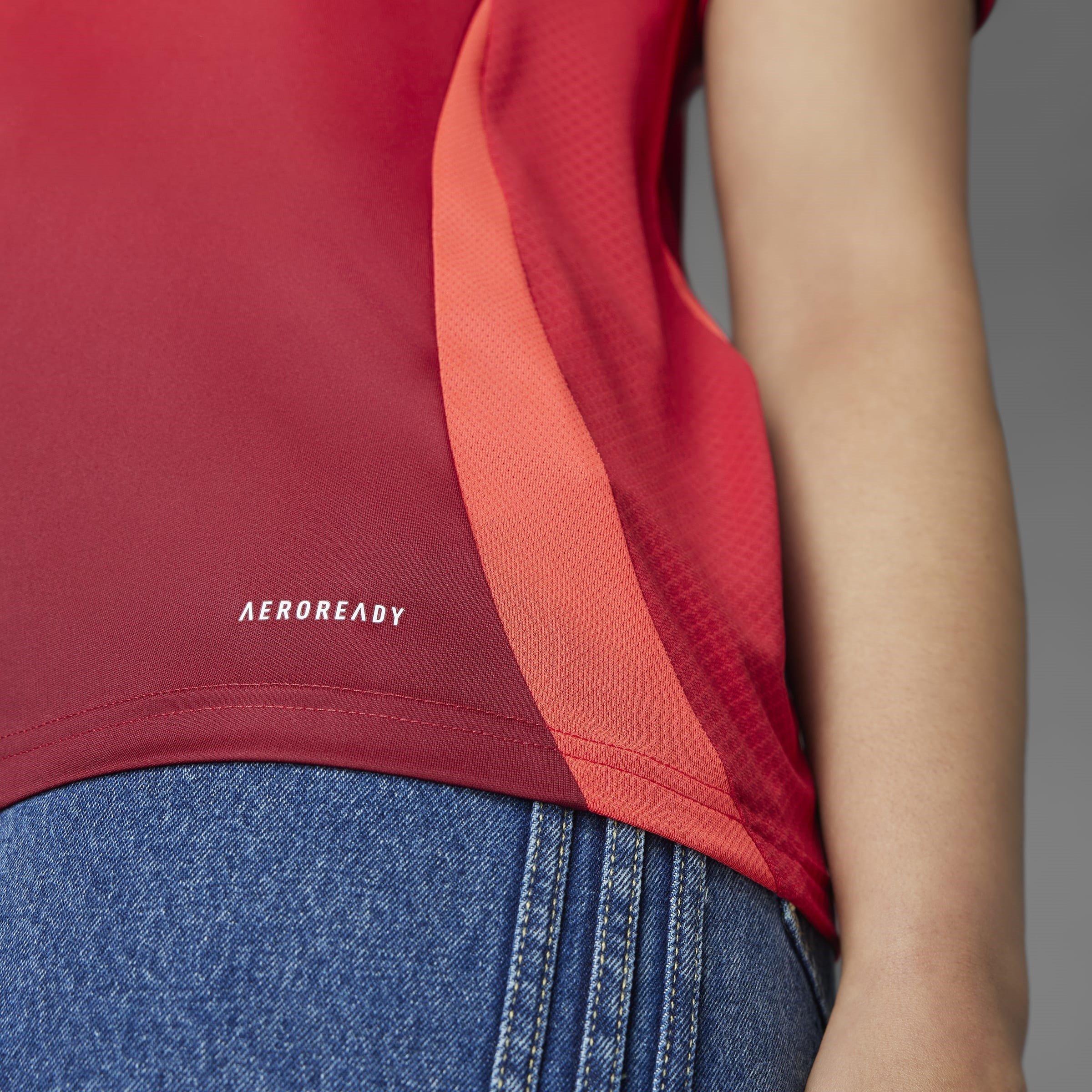 Rød - adidas - Manchester United Home Shirt 2024 2025 Womens - 14