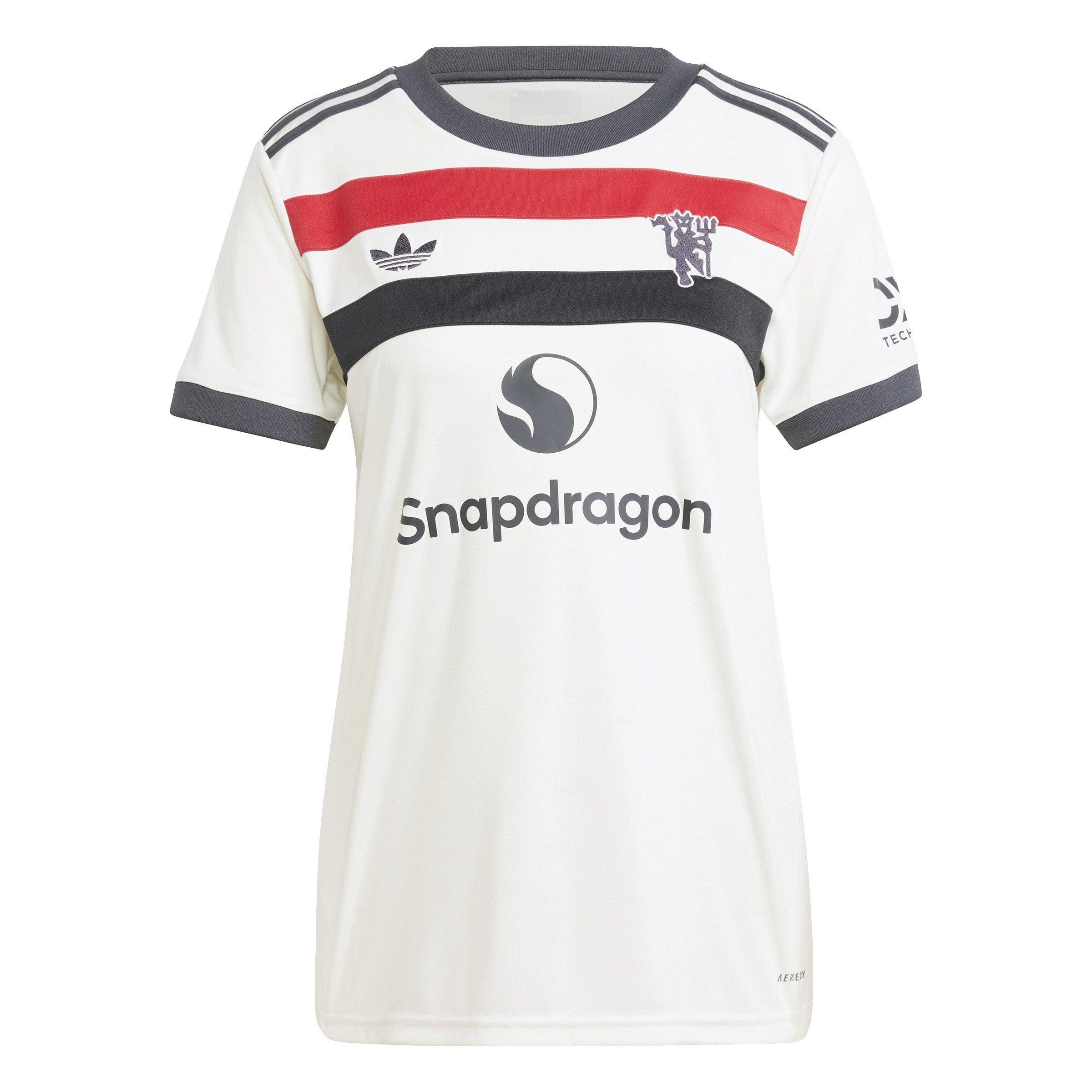 White - adidas - Manchester United Third Shirt 2024 2025 Womens - 1
