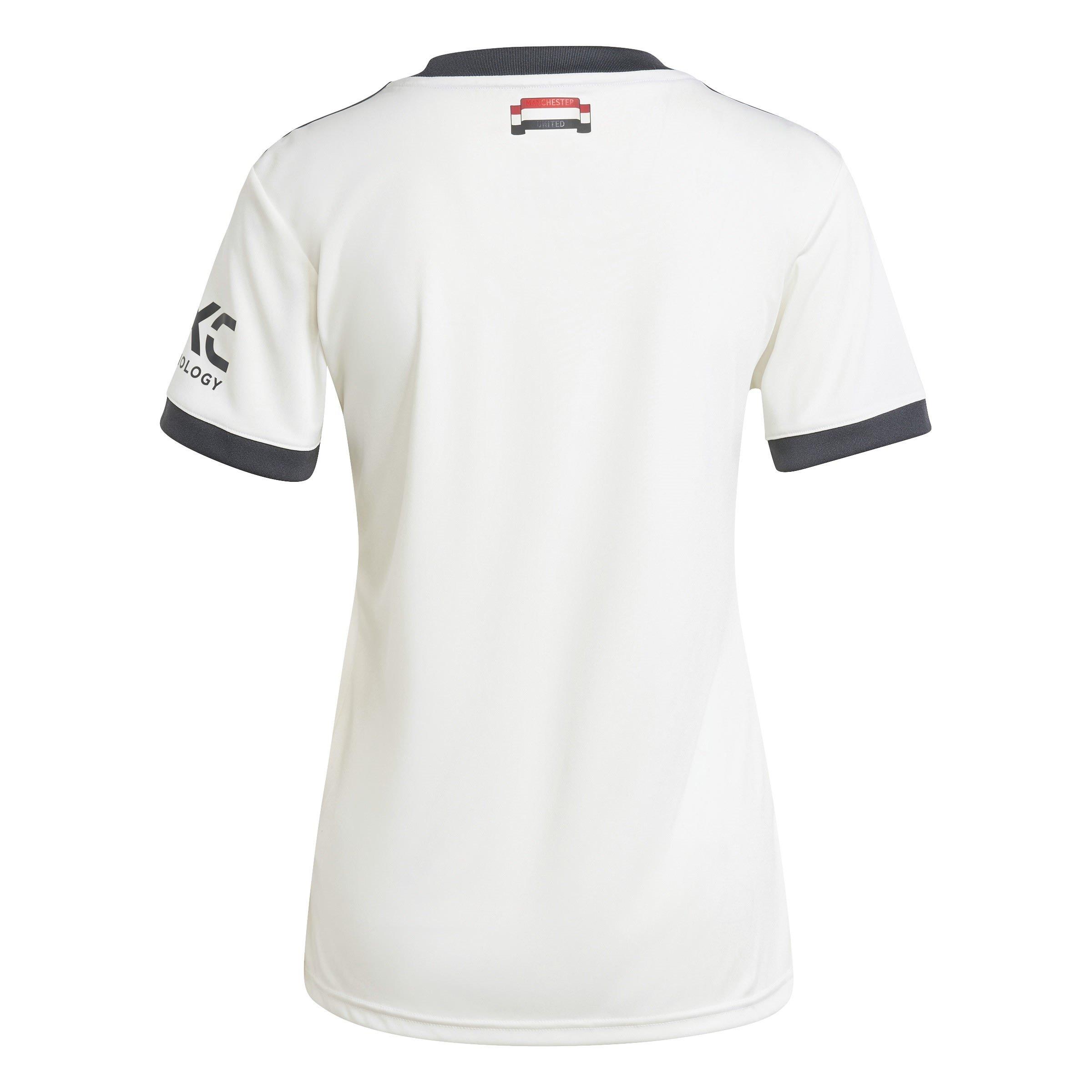 White - adidas - Manchester United Third Shirt 2024 2025 Womens - 11