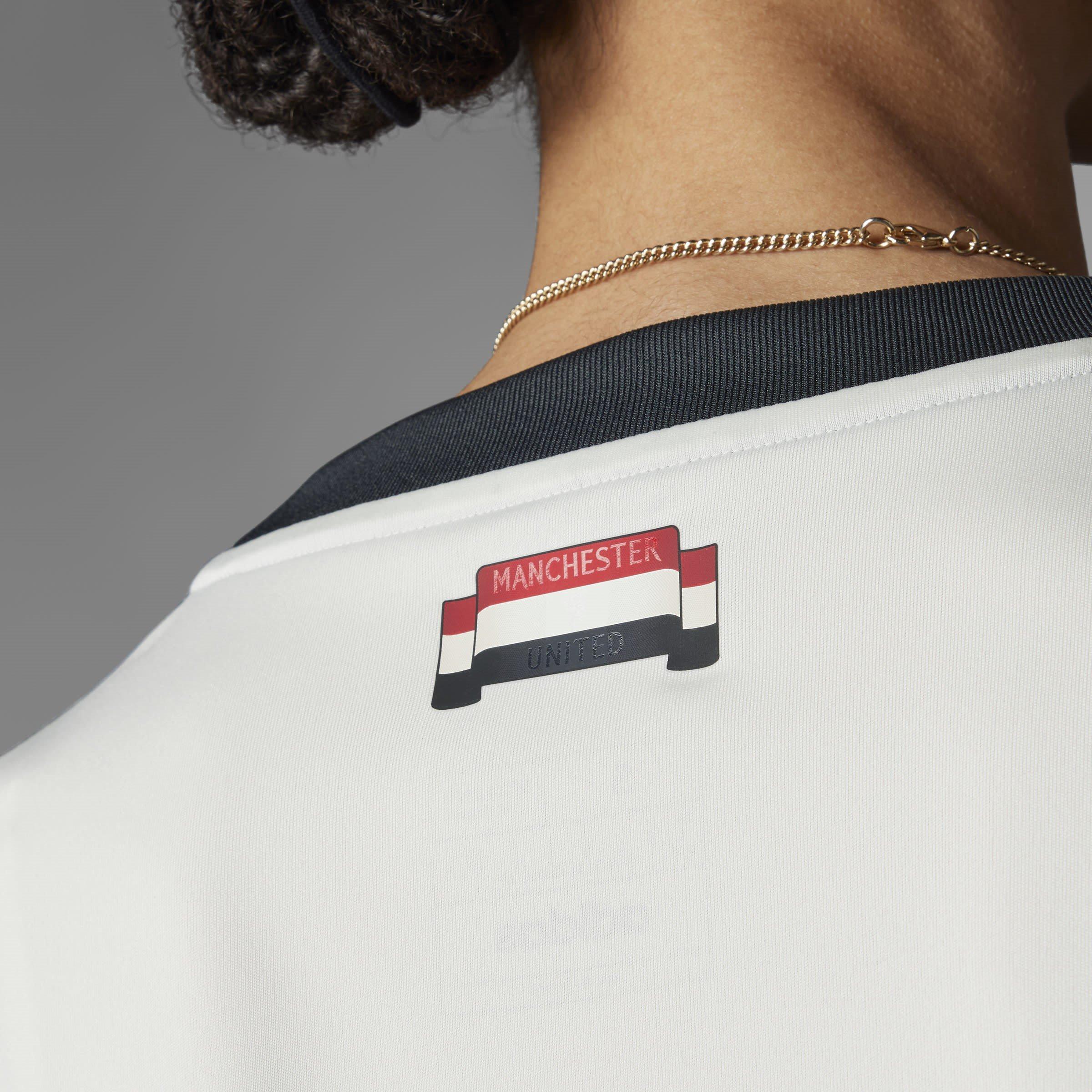 White - adidas - Manchester United Third Shirt 2024 2025 Womens - 12