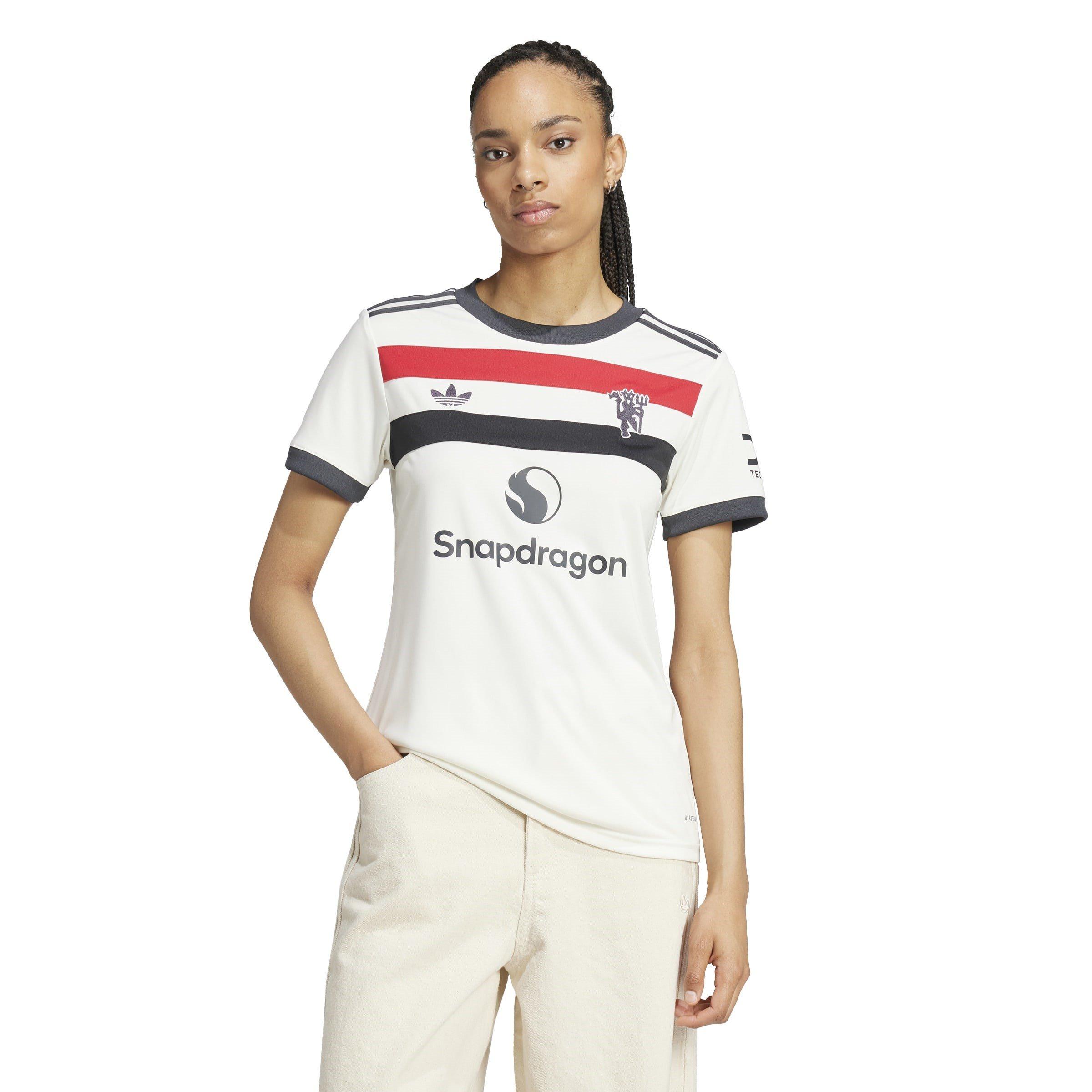 White - adidas - Manchester United Third Shirt 2024 2025 Womens - 3