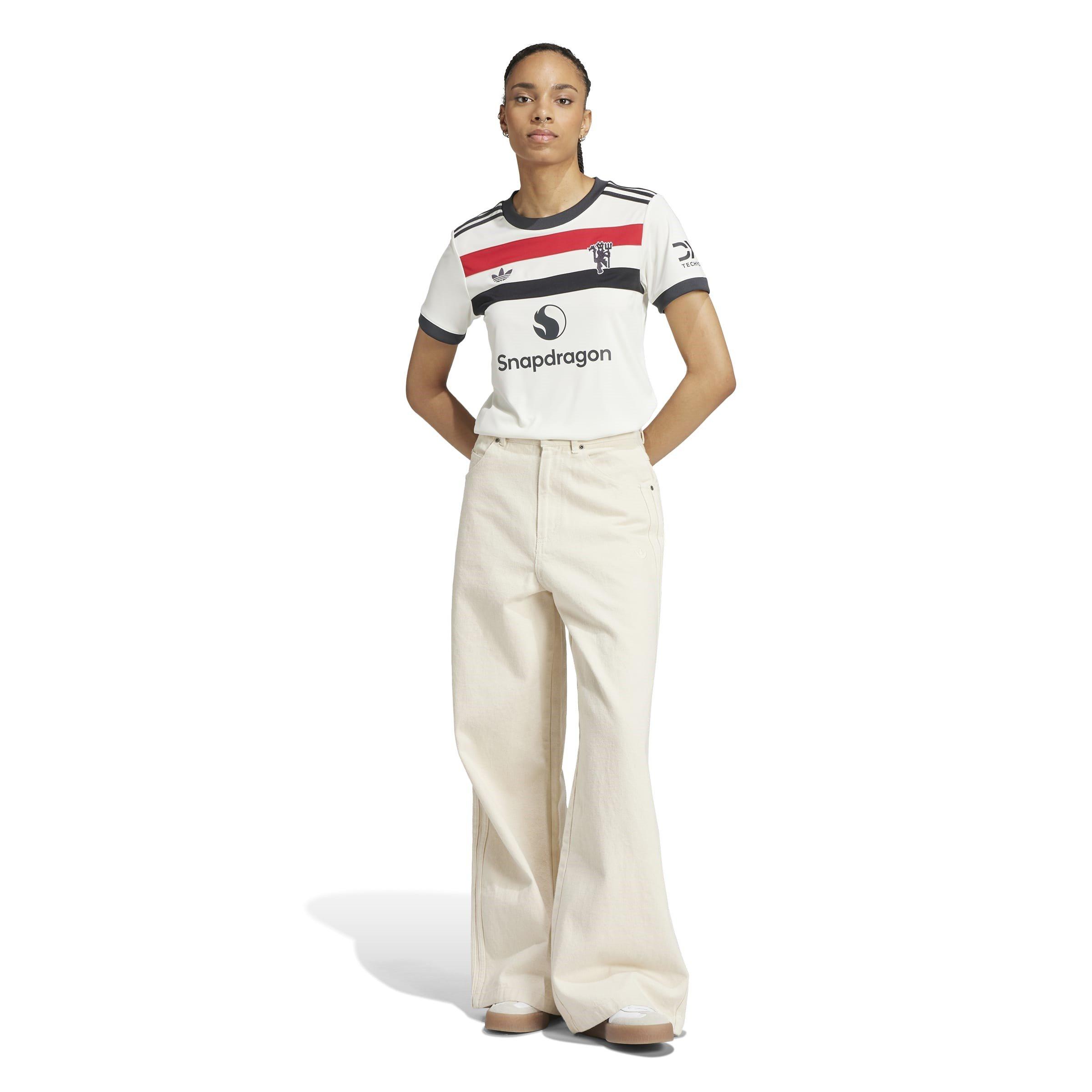 White - adidas - Manchester United Third Shirt 2024 2025 Womens - 8