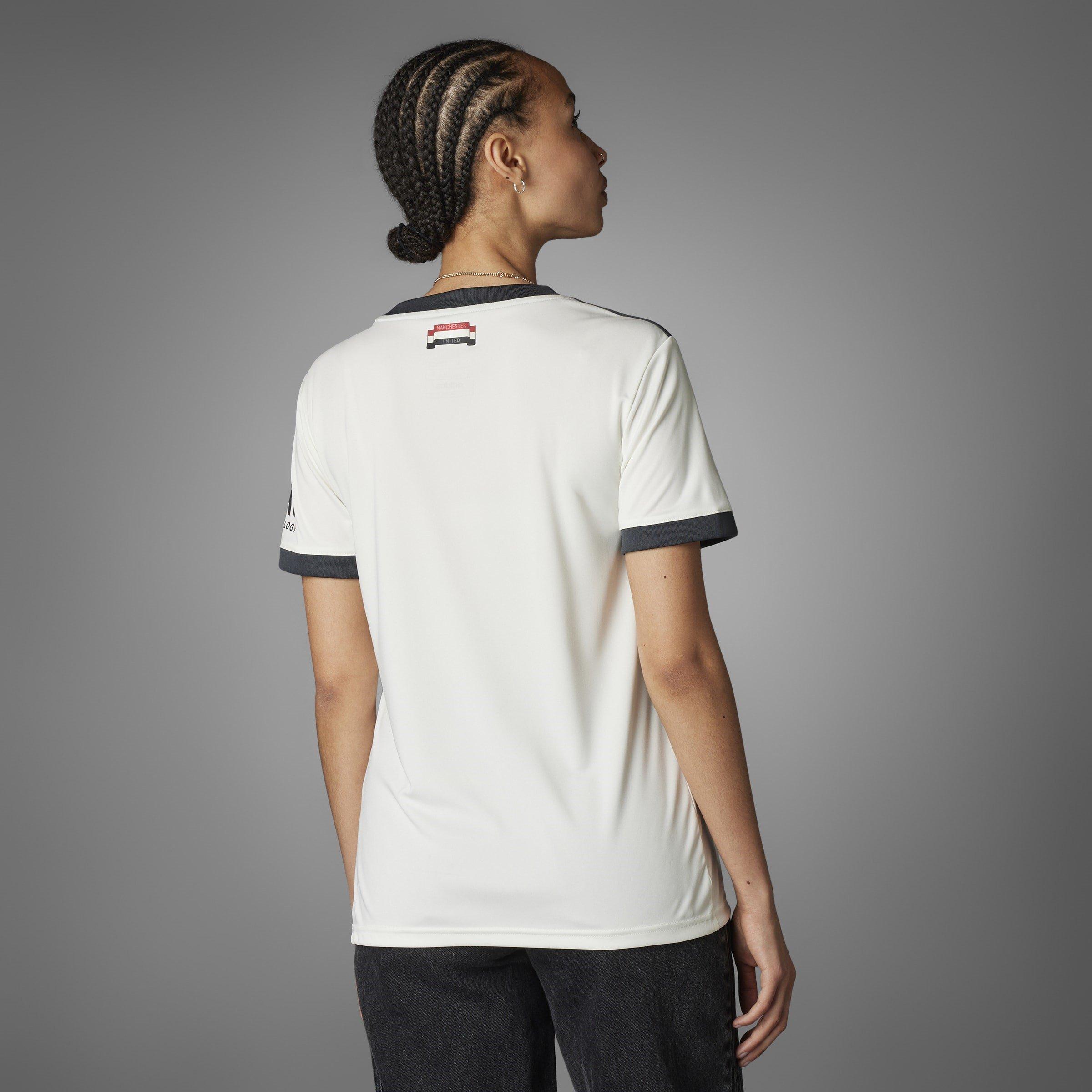 White - adidas - Manchester United Third Shirt 2024 2025 Womens - 10