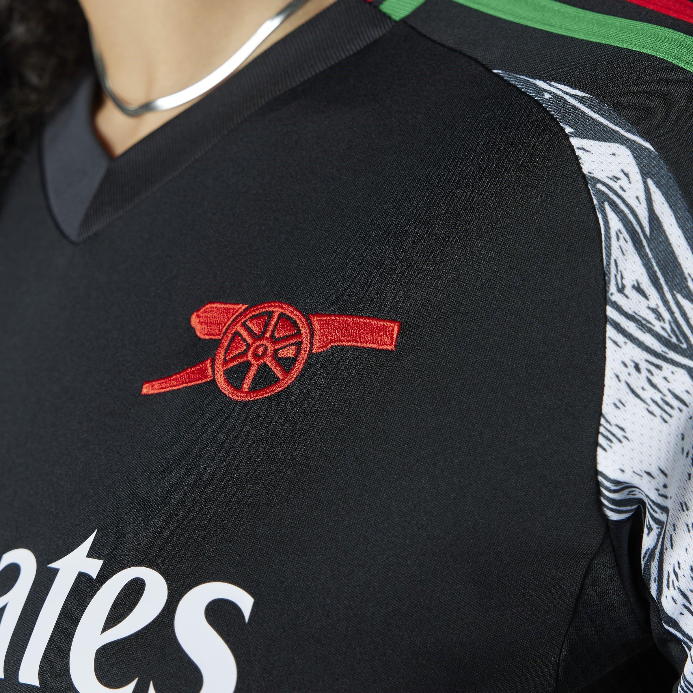 Schwarz - adidas - Arsenal Away Shirt 2024 2025 Womens - 15