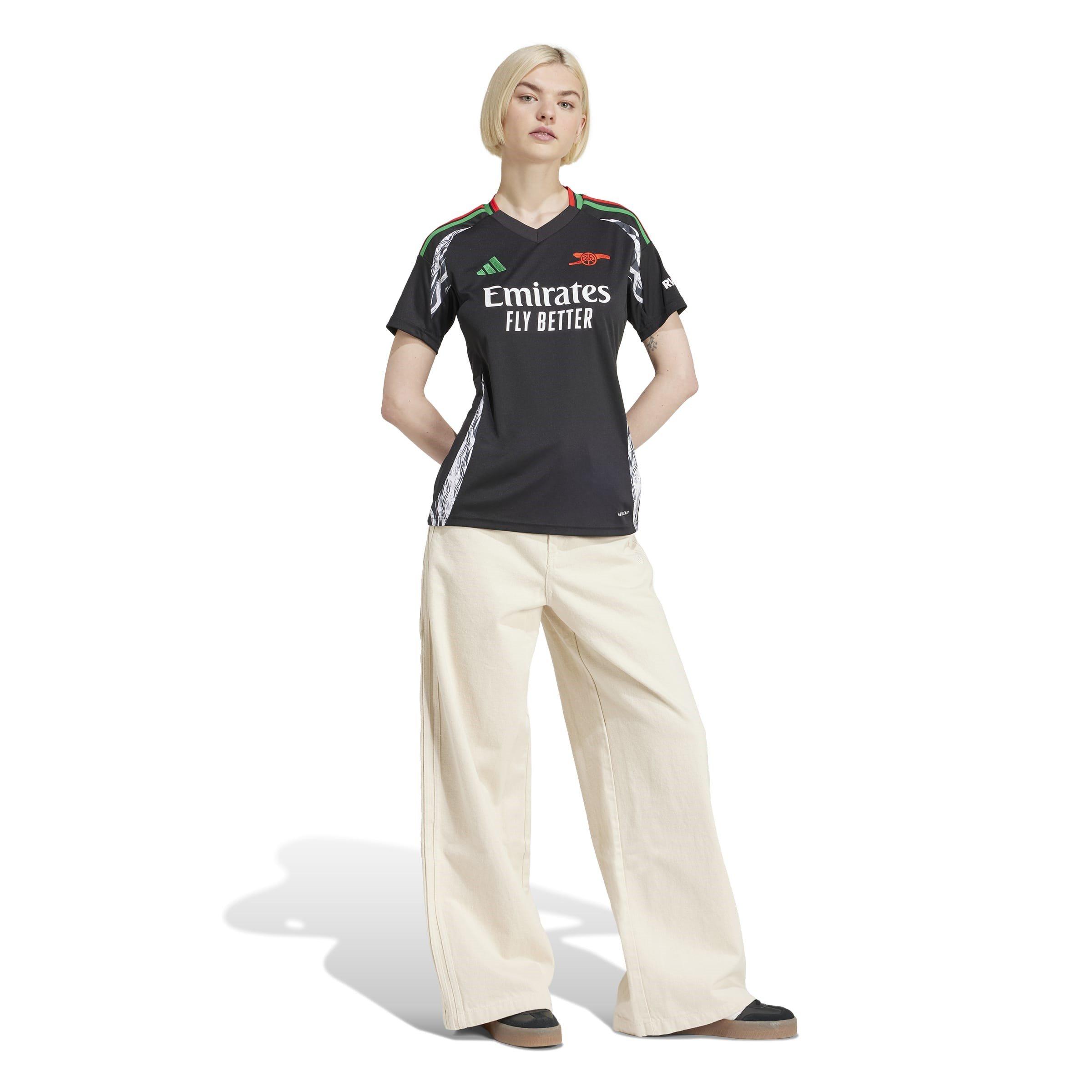 Schwarz - adidas - Arsenal Away Shirt 2024 2025 Womens - 5