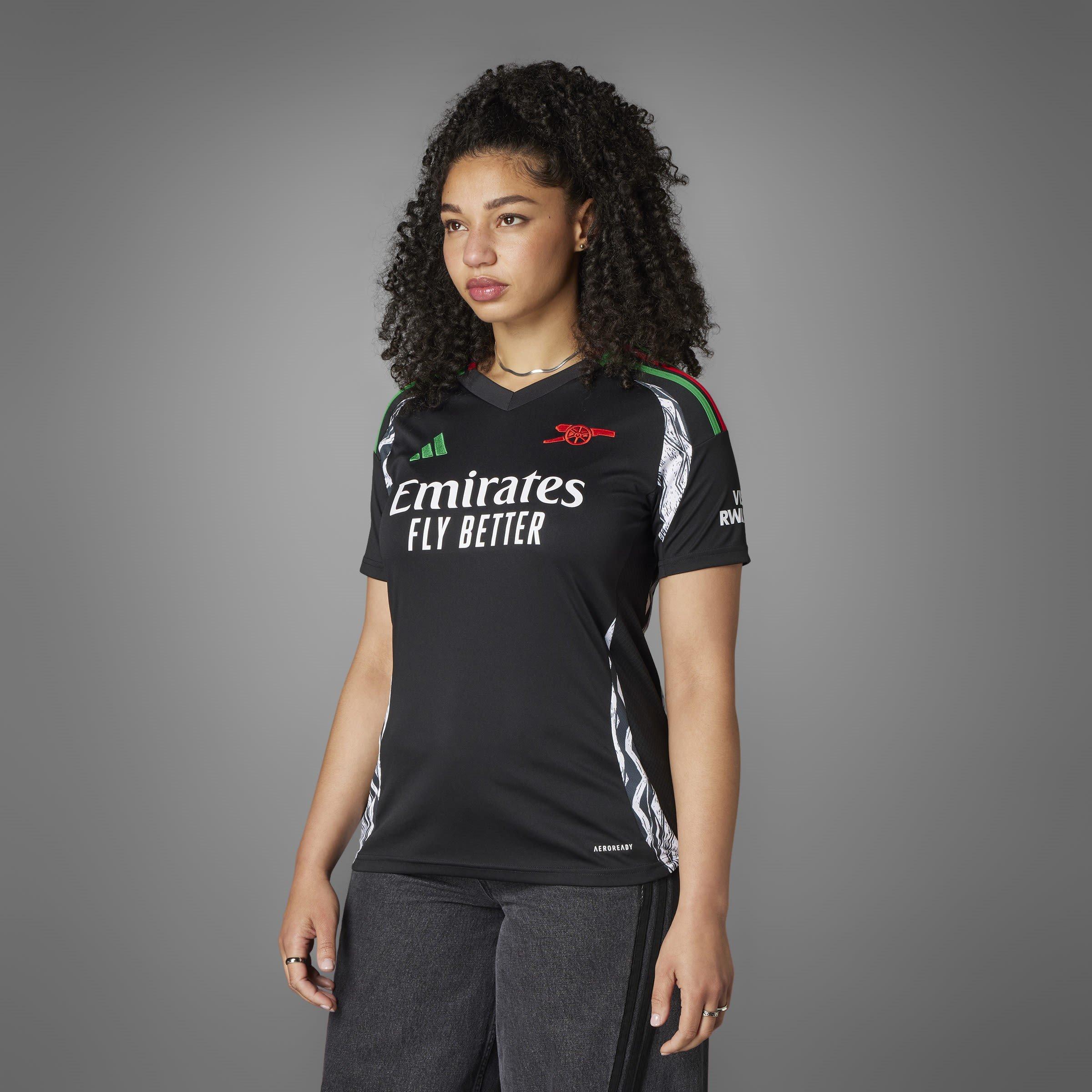 Schwarz - adidas - Arsenal Away Shirt 2024 2025 Womens - 8