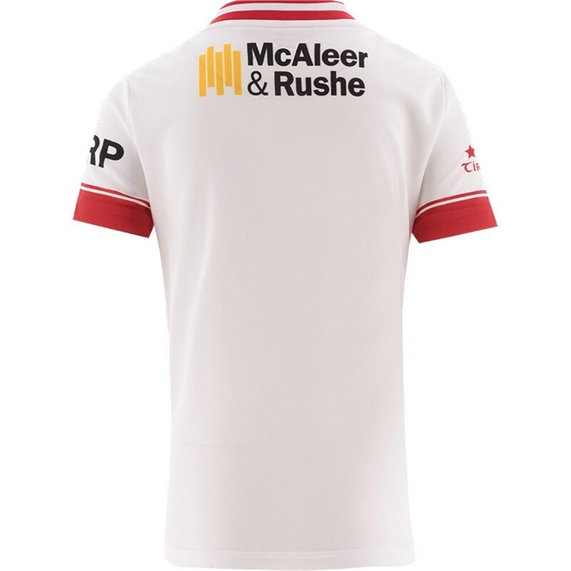 White/Red - ONeills - Tyrone Home Jersey Junior - 2