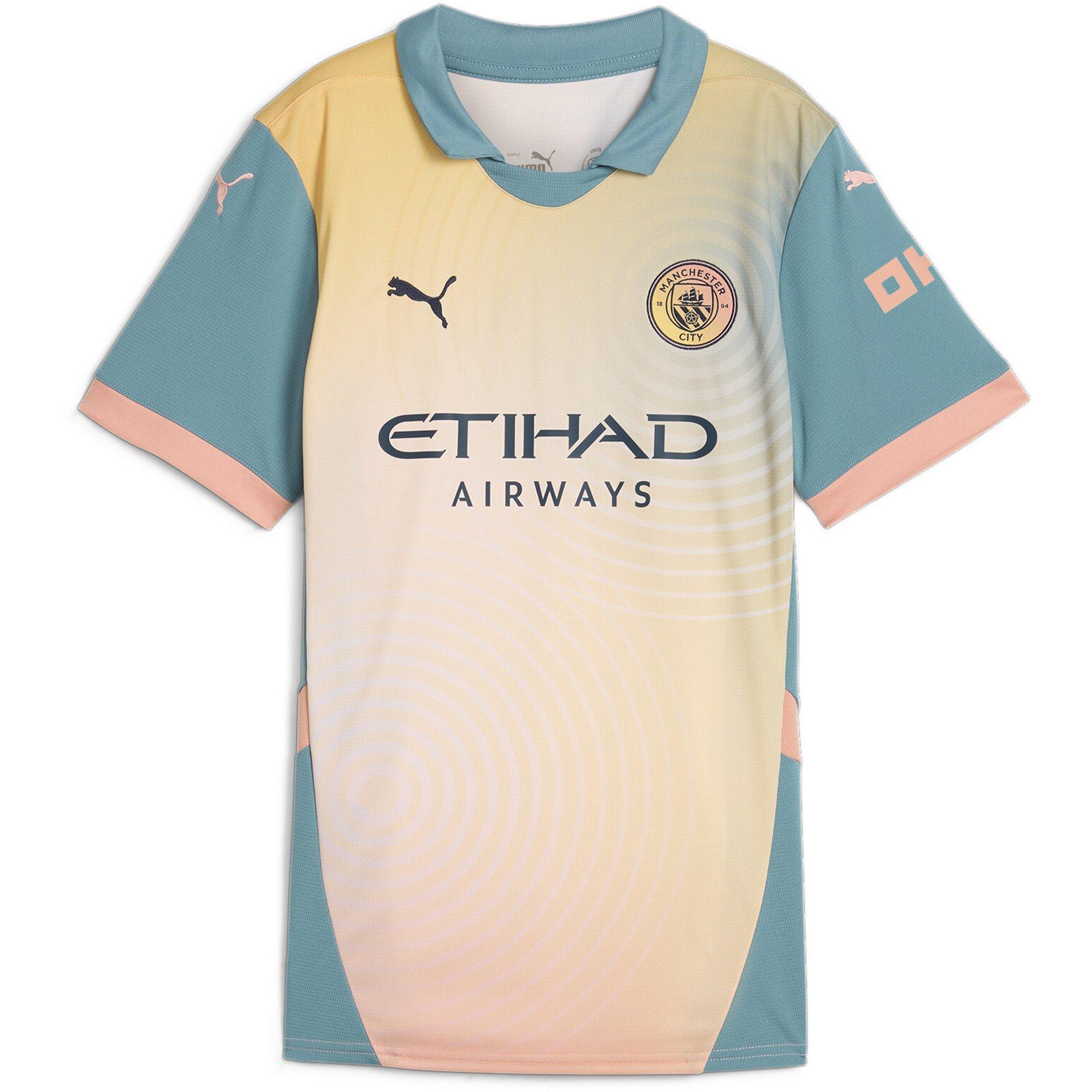 Blue/Pink - Puma - Manchester City FC Fourth Shirt 2024 2025 Womens - 1