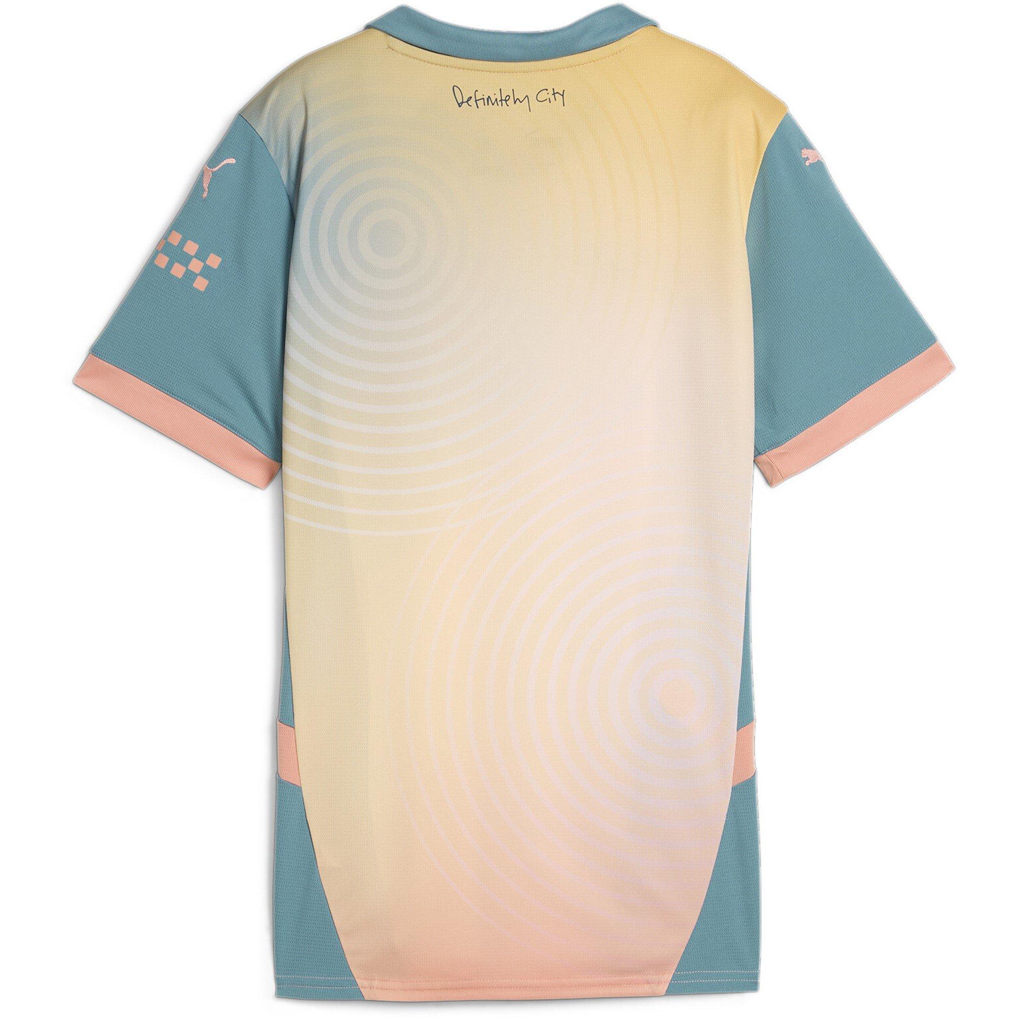 Blue/Pink - Puma - Manchester City FC Fourth Shirt 2024 2025 Womens - 7