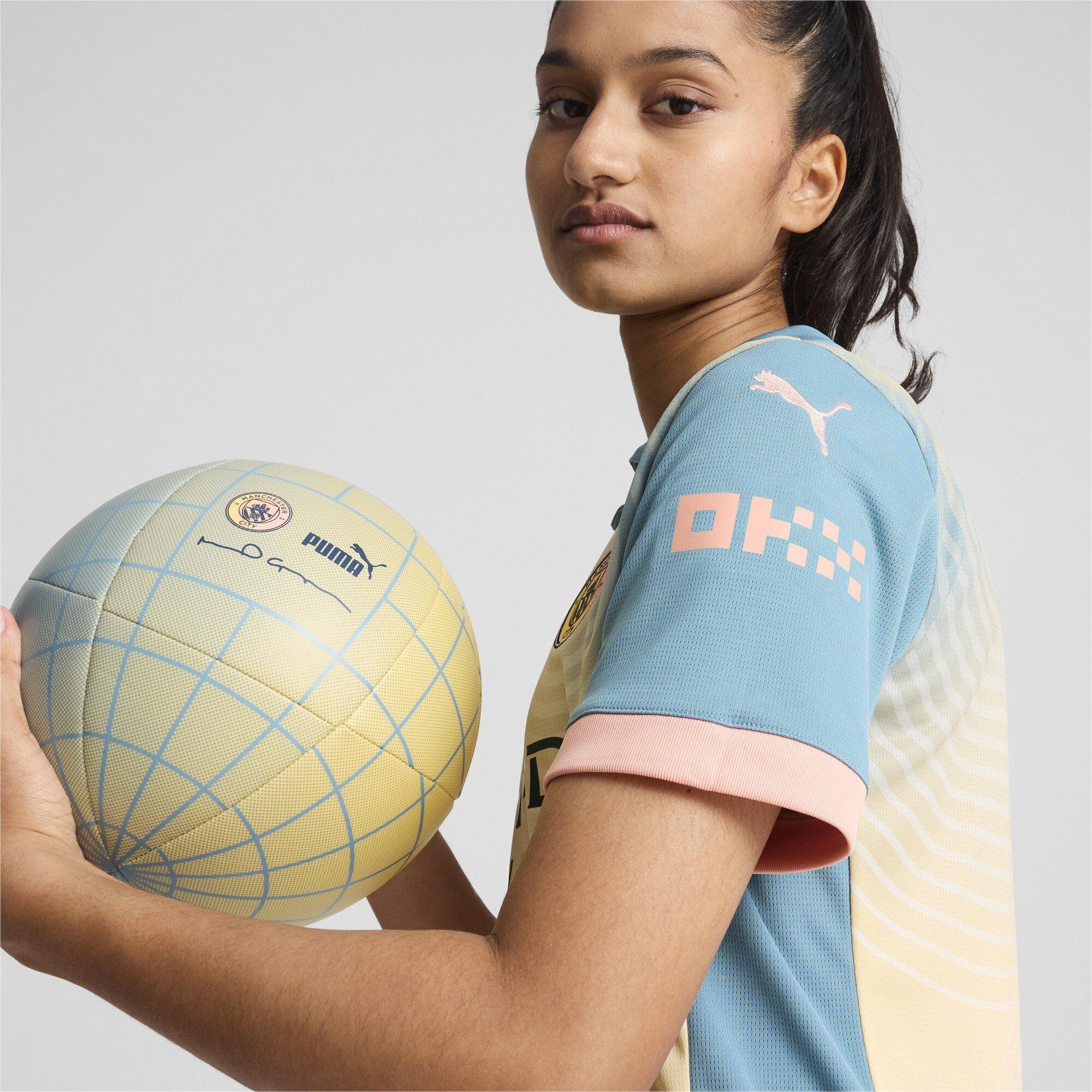 Blue/Pink - Puma - Manchester City FC Fourth Shirt 2024 2025 Womens - 6