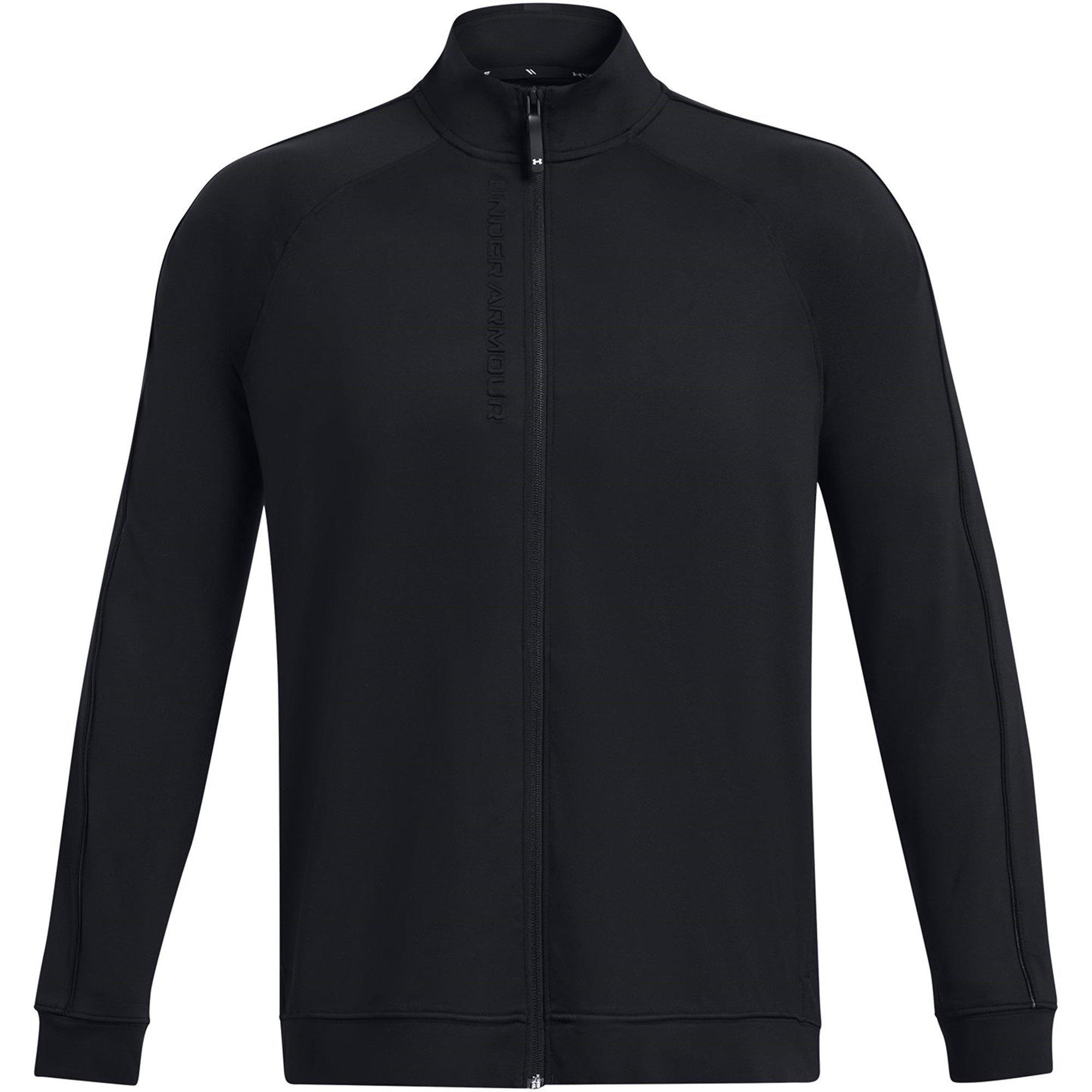 Negro - Under Armour - Drive Full-Zip Weather-Resistant Performance Golf Jacket - 1