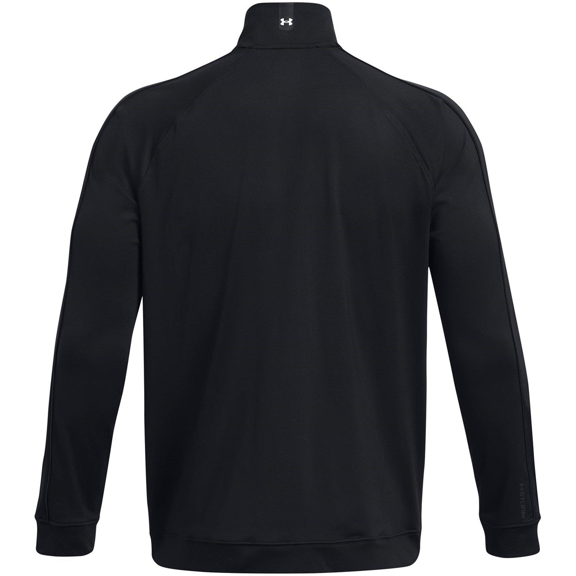 Negro - Under Armour - Drive Full-Zip Weather-Resistant Performance Golf Jacket - 2