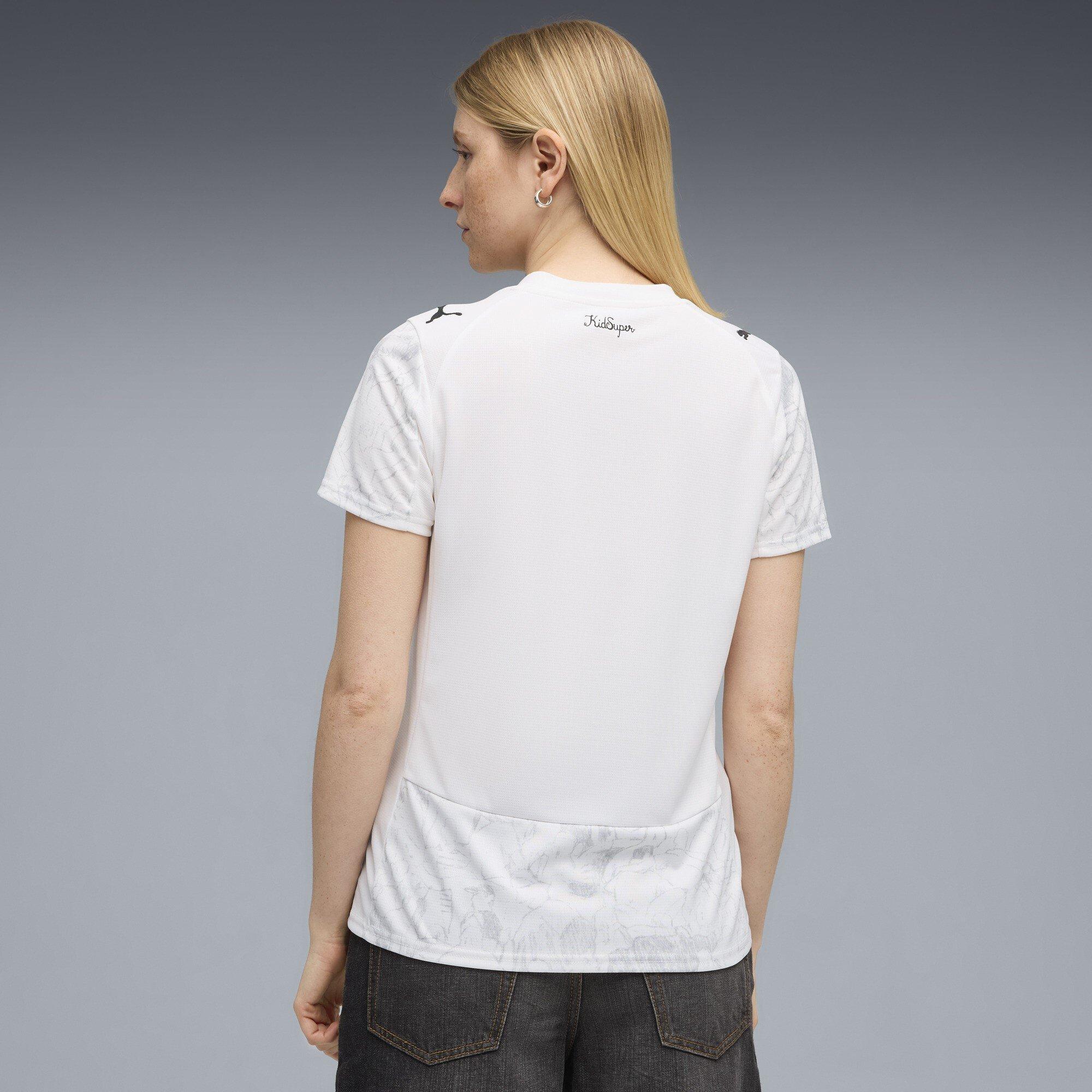 White/Black - Puma - x KidsSuper Manchester City Club Shirt 2025 2026 Womens - 4