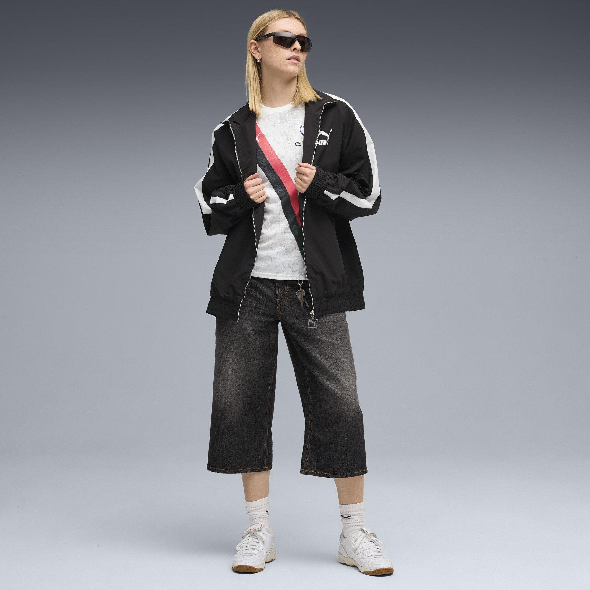 White/Black - Puma - x KidsSuper Manchester City Club Shirt 2025 2026 Womens - 7