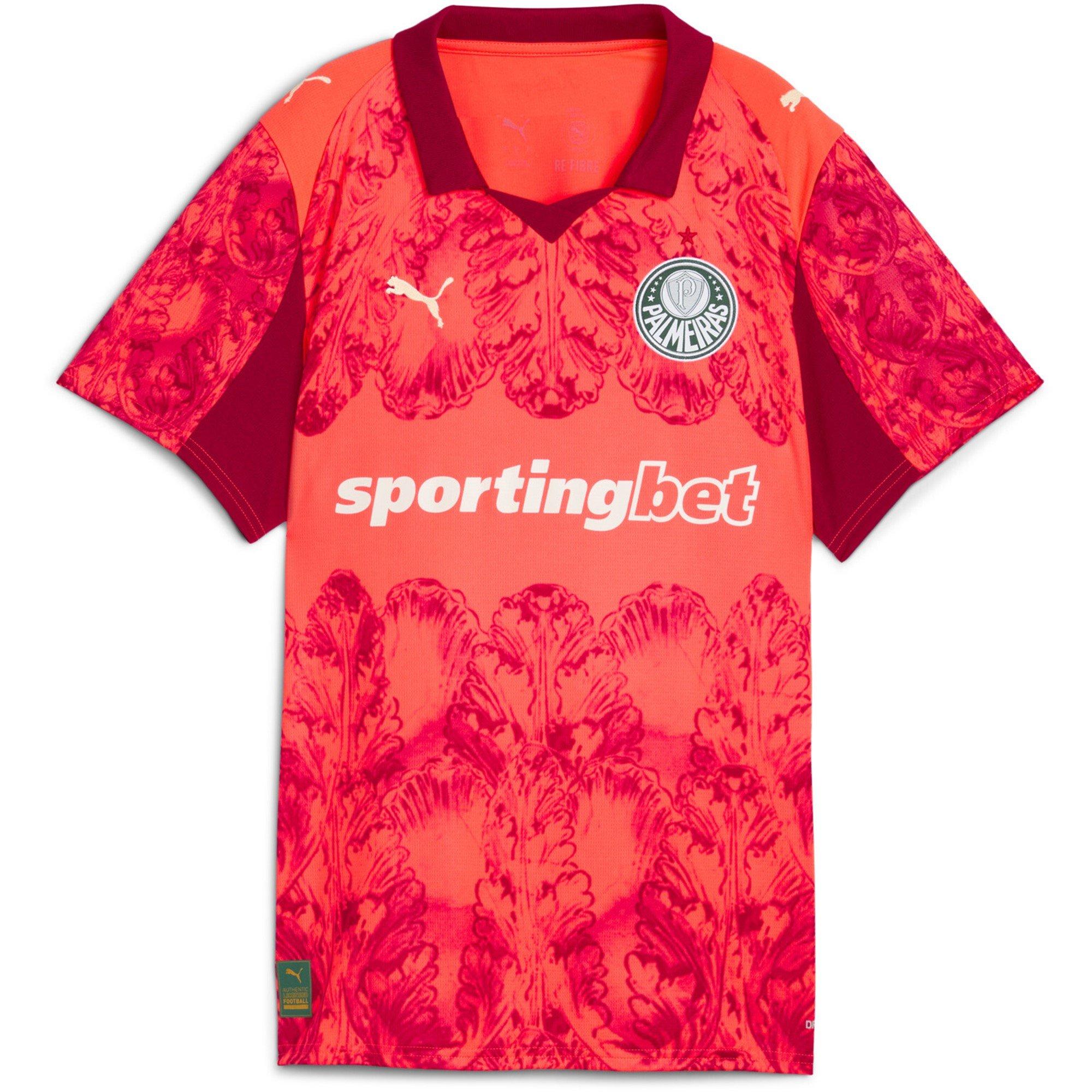 Puma Women's X Kidssuper Palmeiras Goalkeeper Shirt 2025 2026 - Glowing Red - 8 (XS)