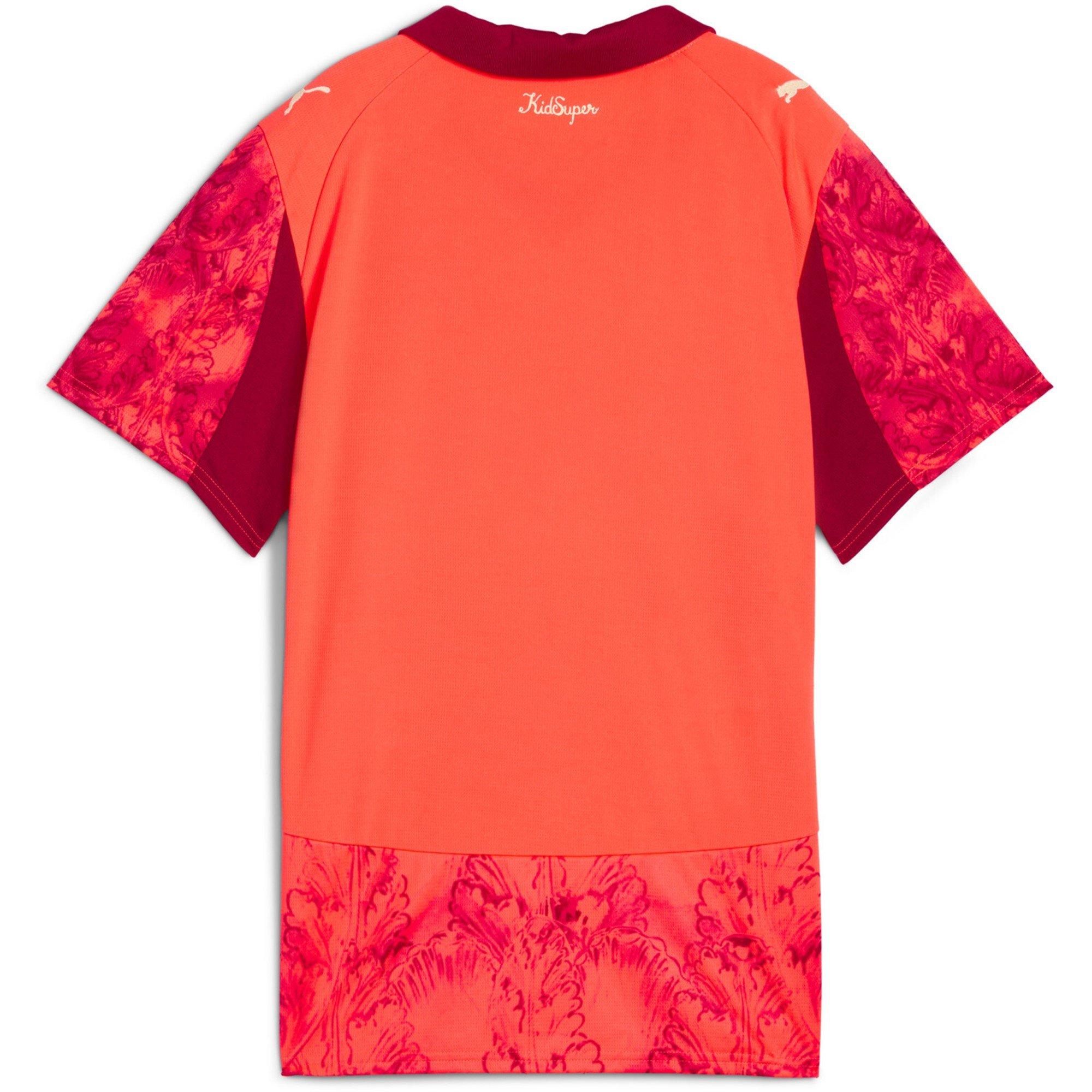 Glowing Red - Puma - x KidsSuper Palmeiras Goalkeeper Shirt 2025 2026 Womens - 2