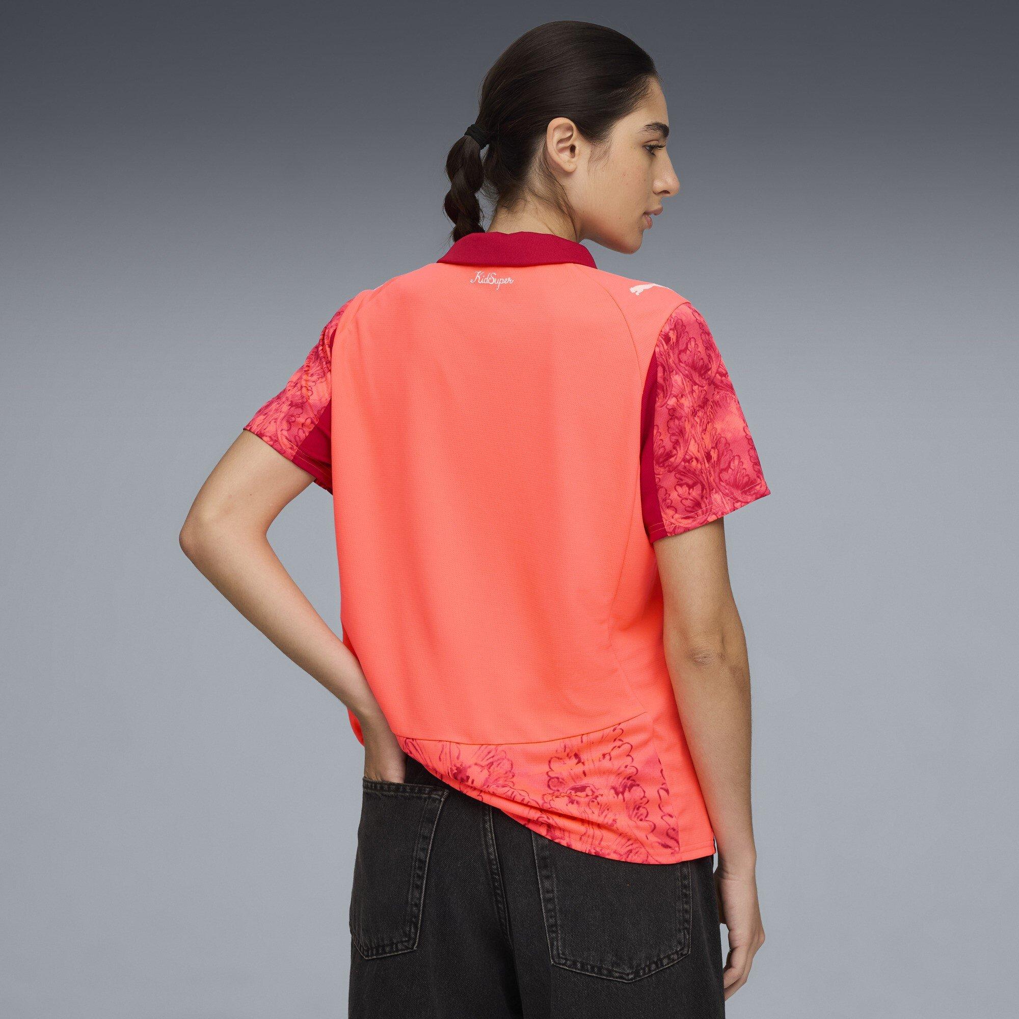 Glowing Red - Puma - x KidsSuper Palmeiras Goalkeeper Shirt 2025 2026 Womens - 4