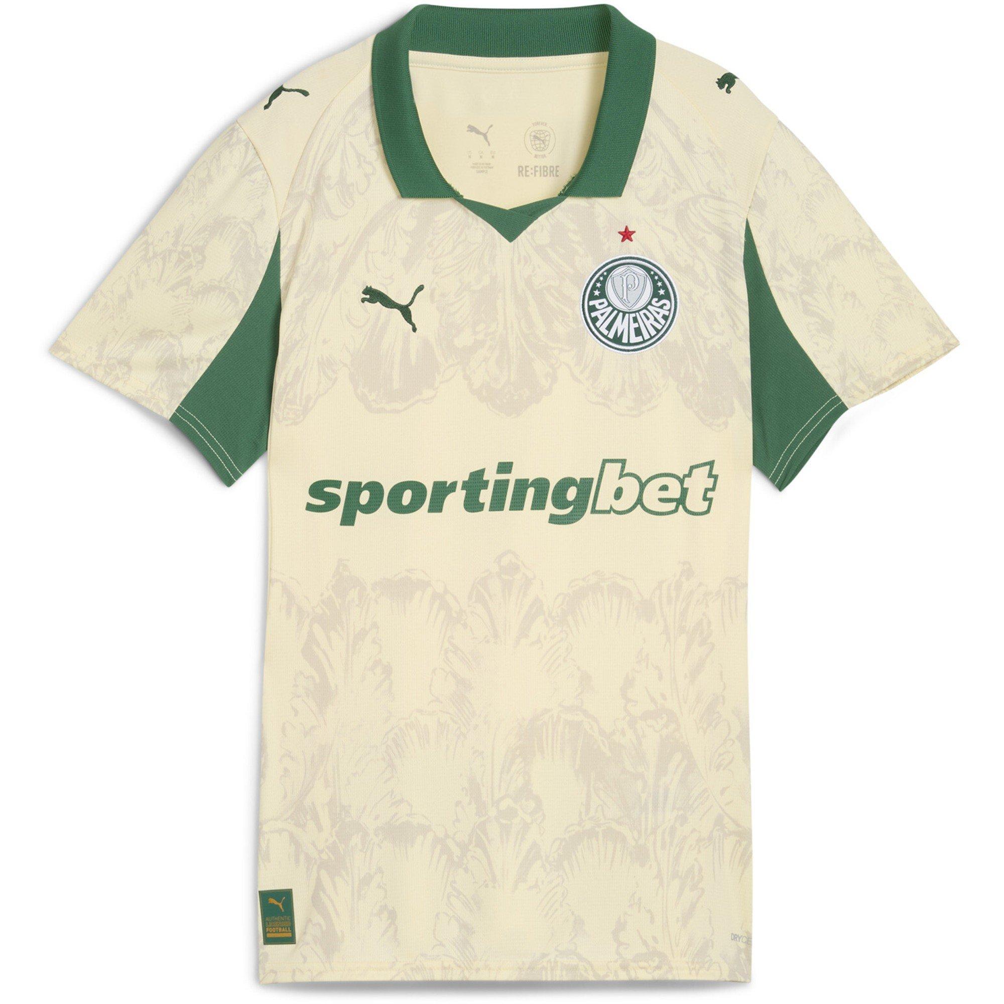 Puma Women's X Kidssuper Palmeiras Goalkeeper Shirt 2025 2026 - Vanilla - 8 (XS)