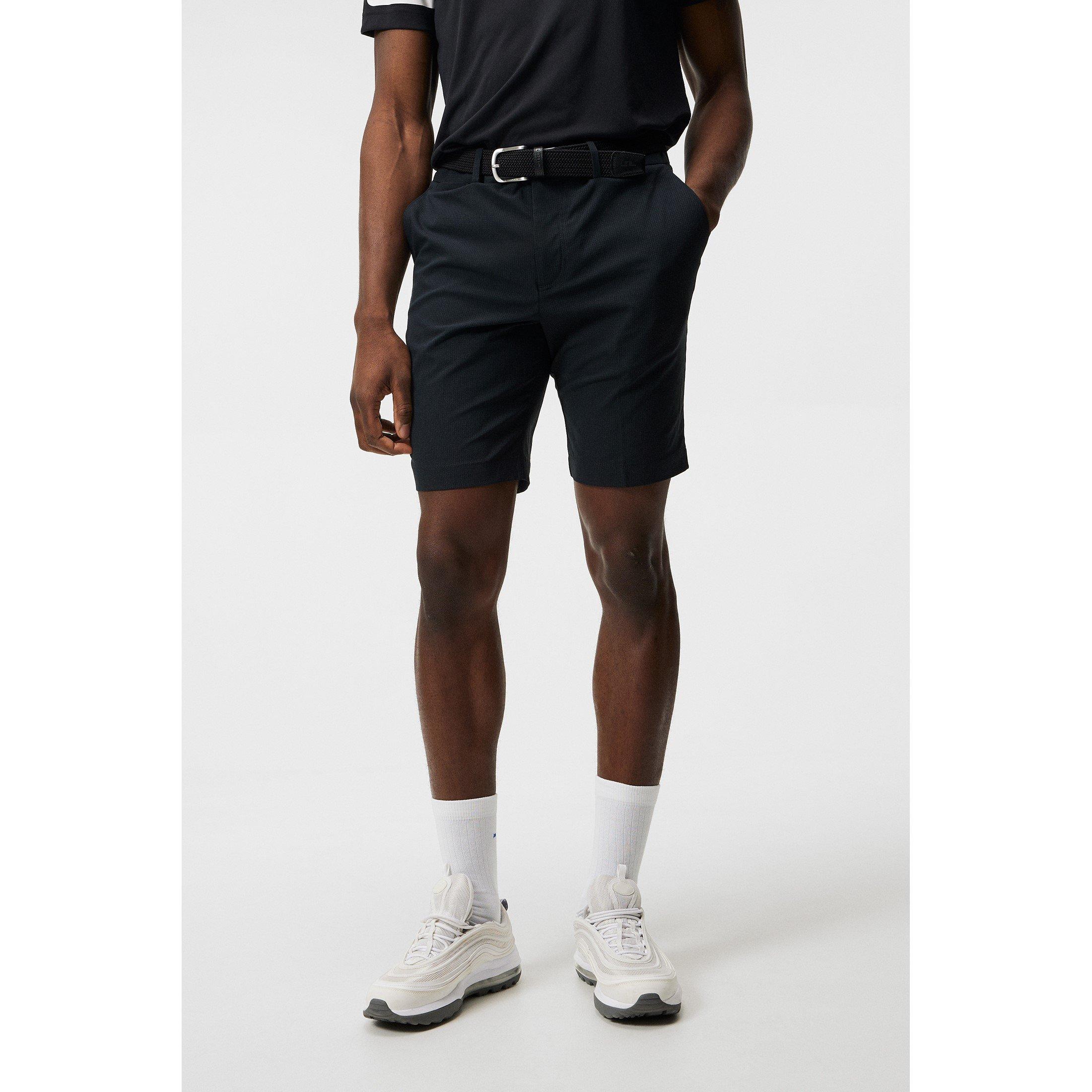 Black - J Lindeberg Golf - Men's Golf Shorts - 2