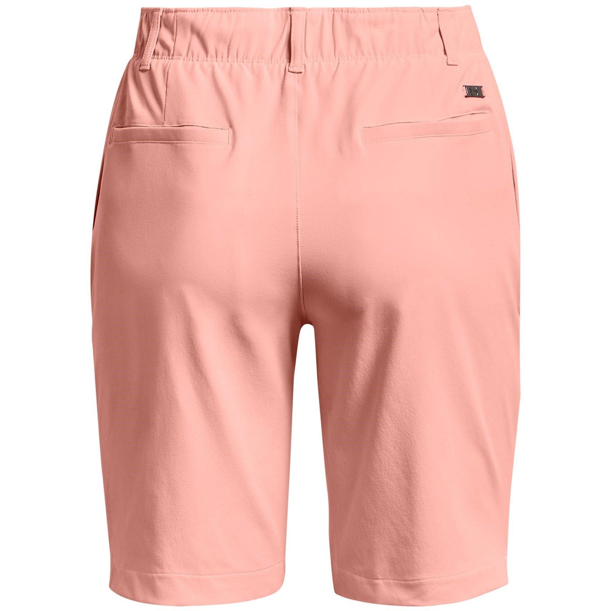 Pink / Silver - Under Armour - Links Shorts Womens - 7