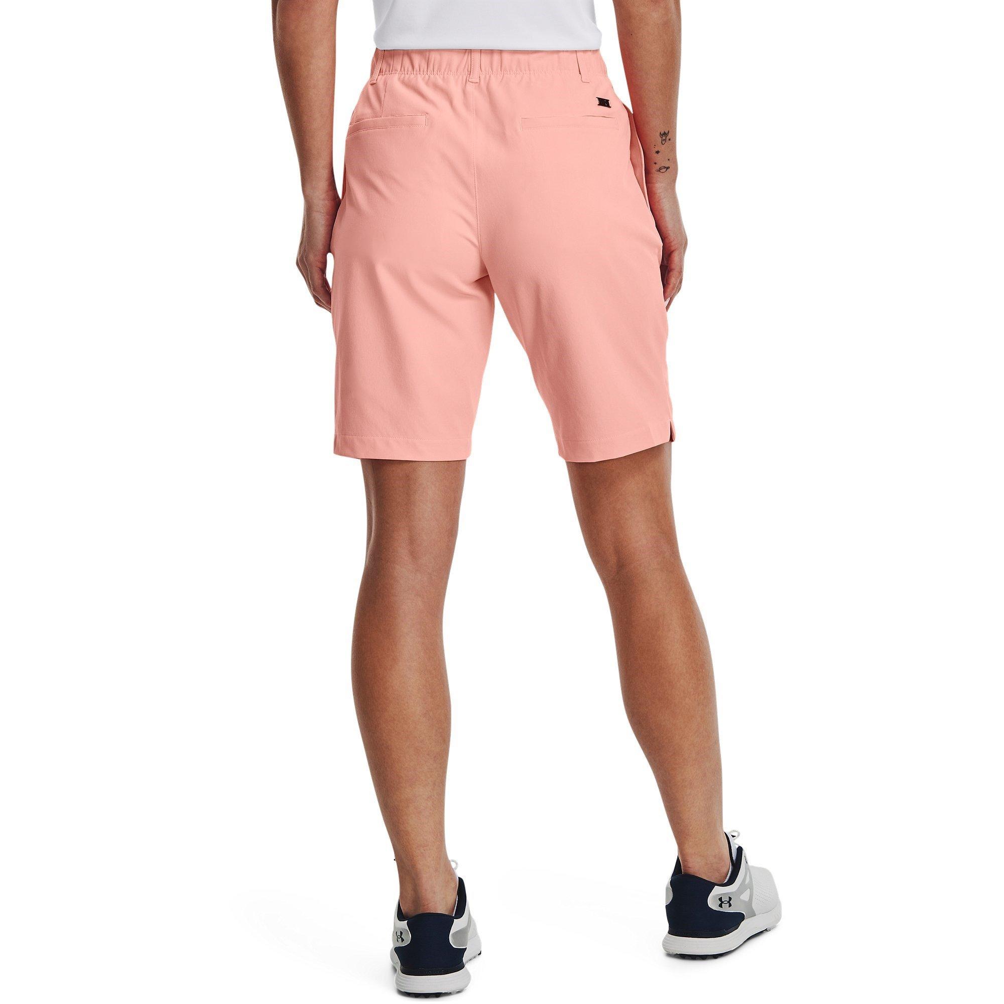 Pink / Silver - Under Armour - Links Shorts Womens - 3