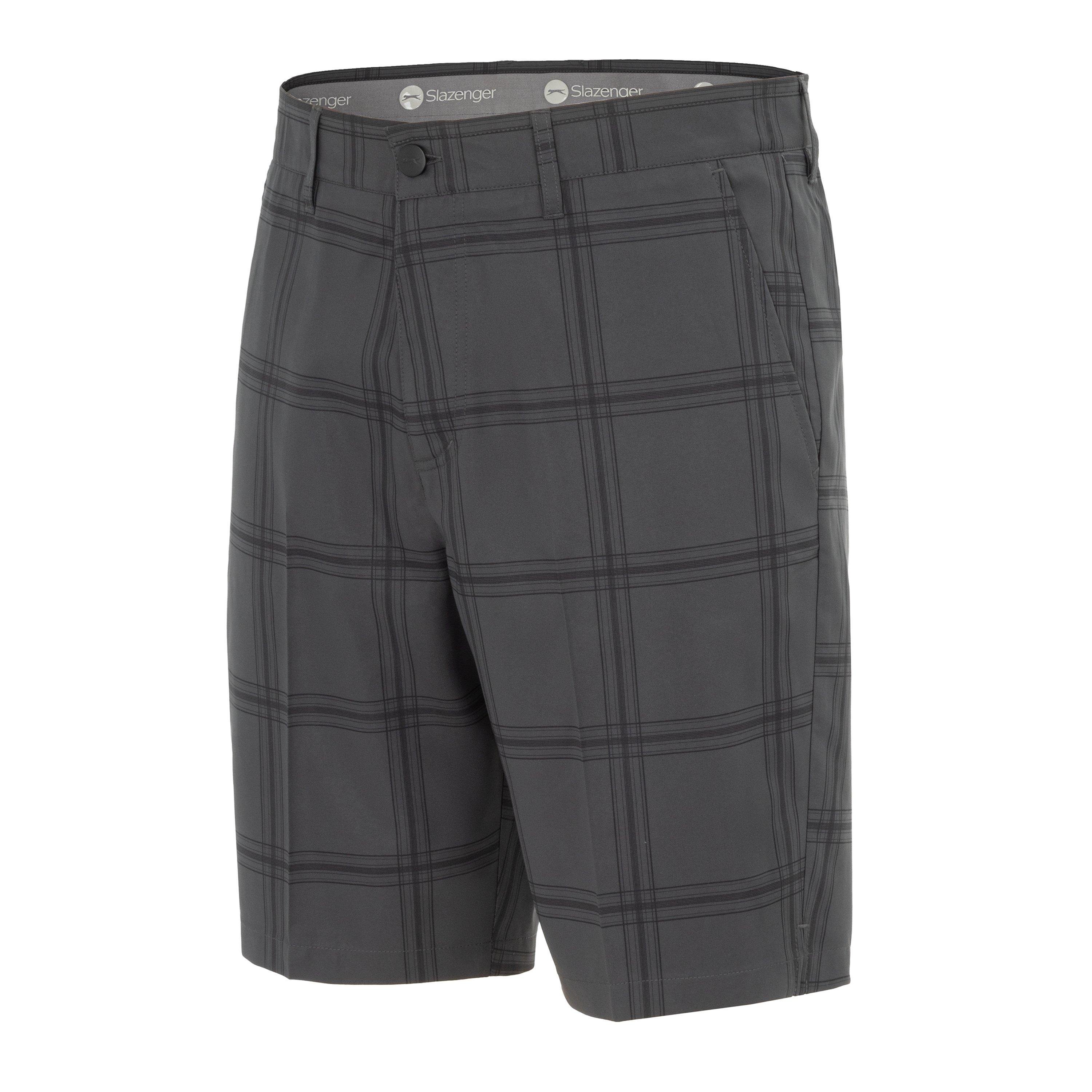 Houtskool - Slazenger - Check Golf Shorts Mens - 3