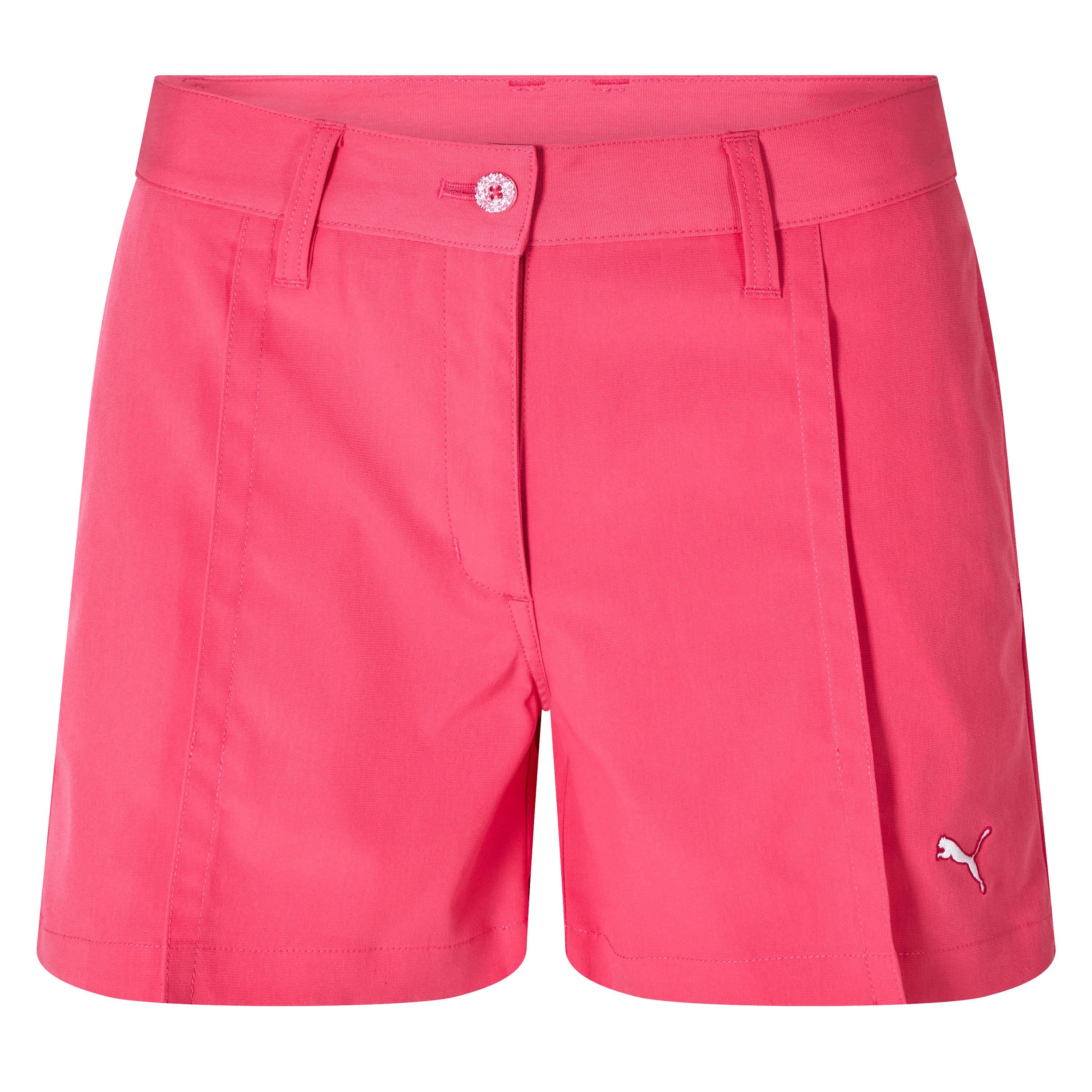 Puma Women's (9) Golf Solid Shorts - Pink - 10 (S)