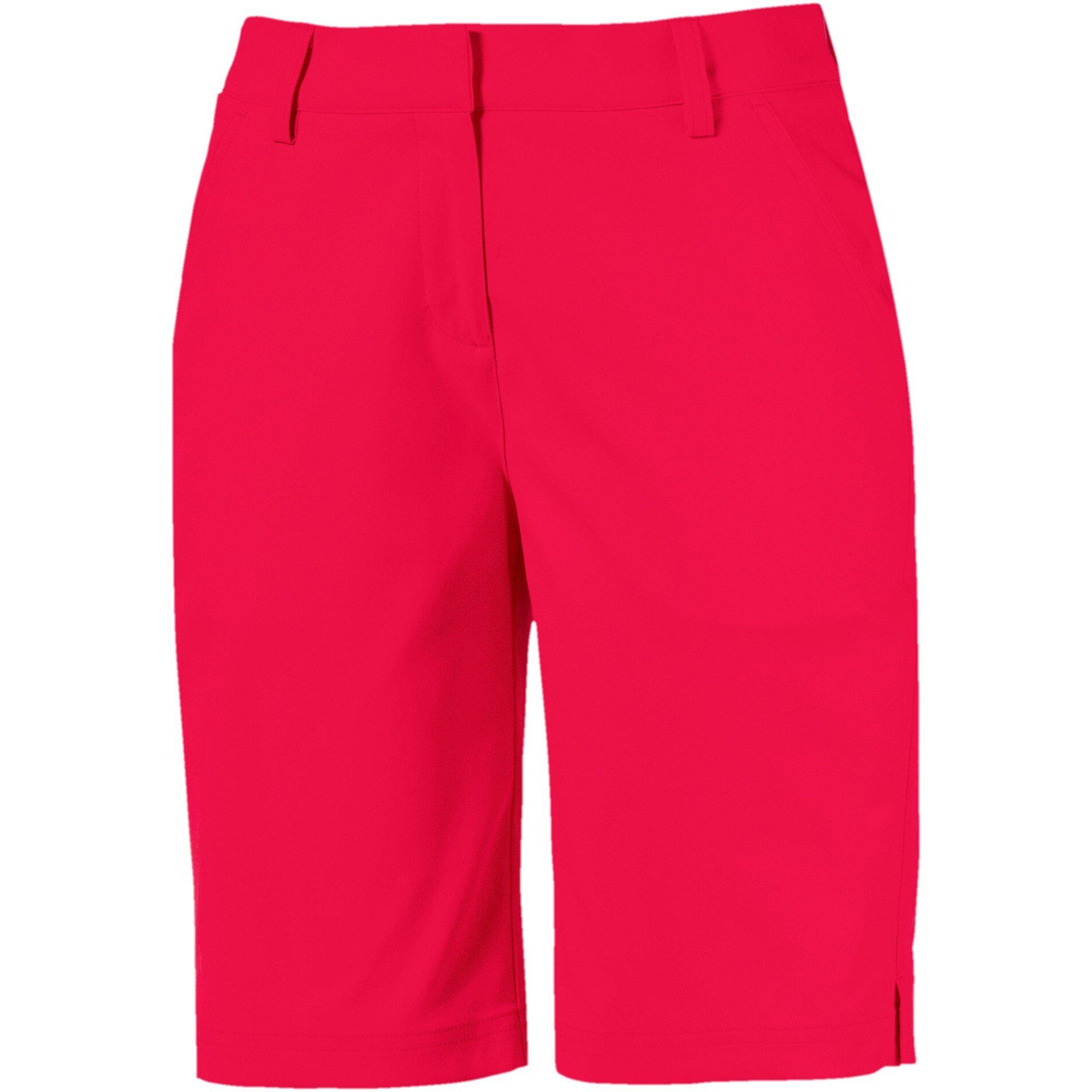 Rojo - Puma - (13) (Golf) Pounce Bermuda Shorts Womens