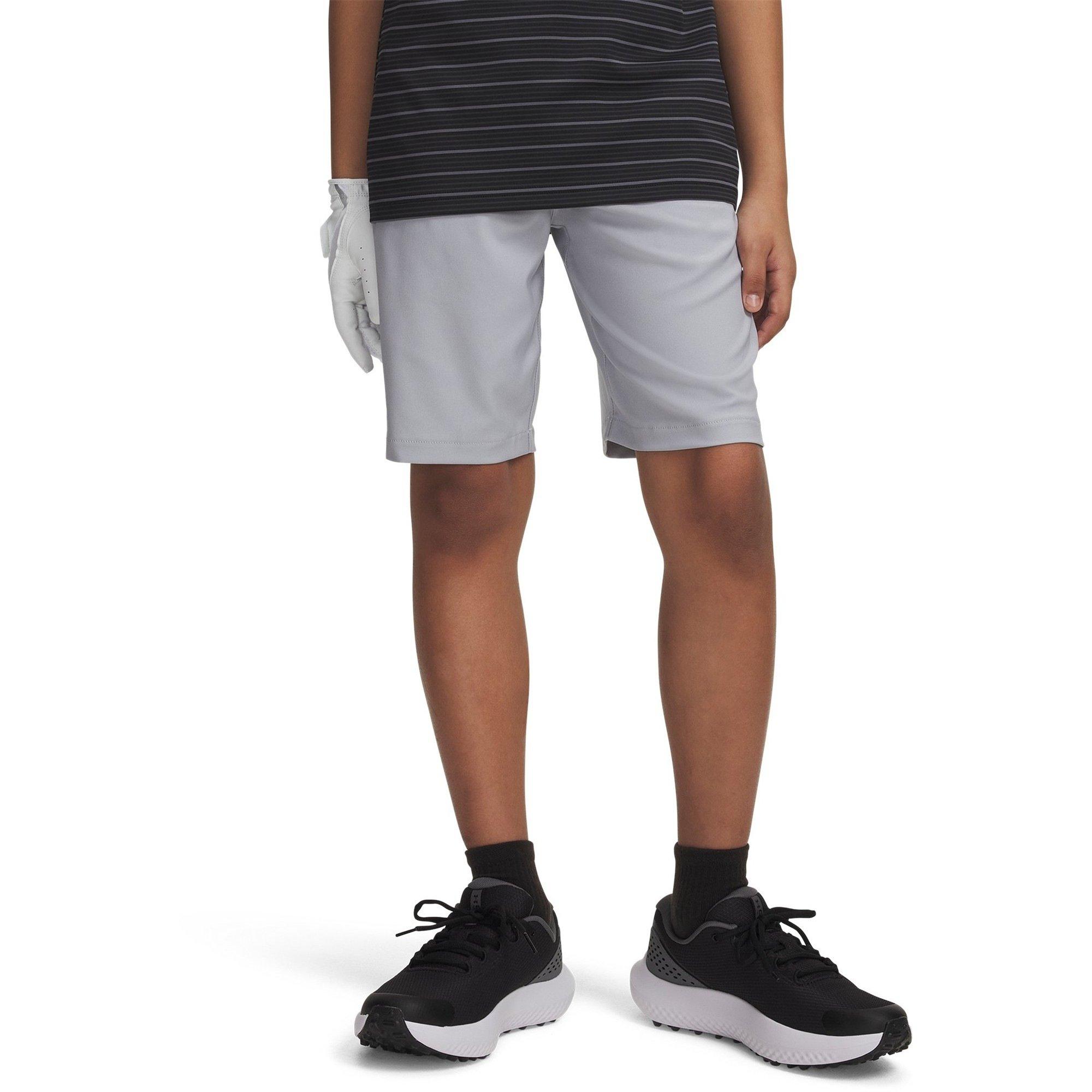 Grey - Under Armour - Under Golf Shorts Junior Boys - 3