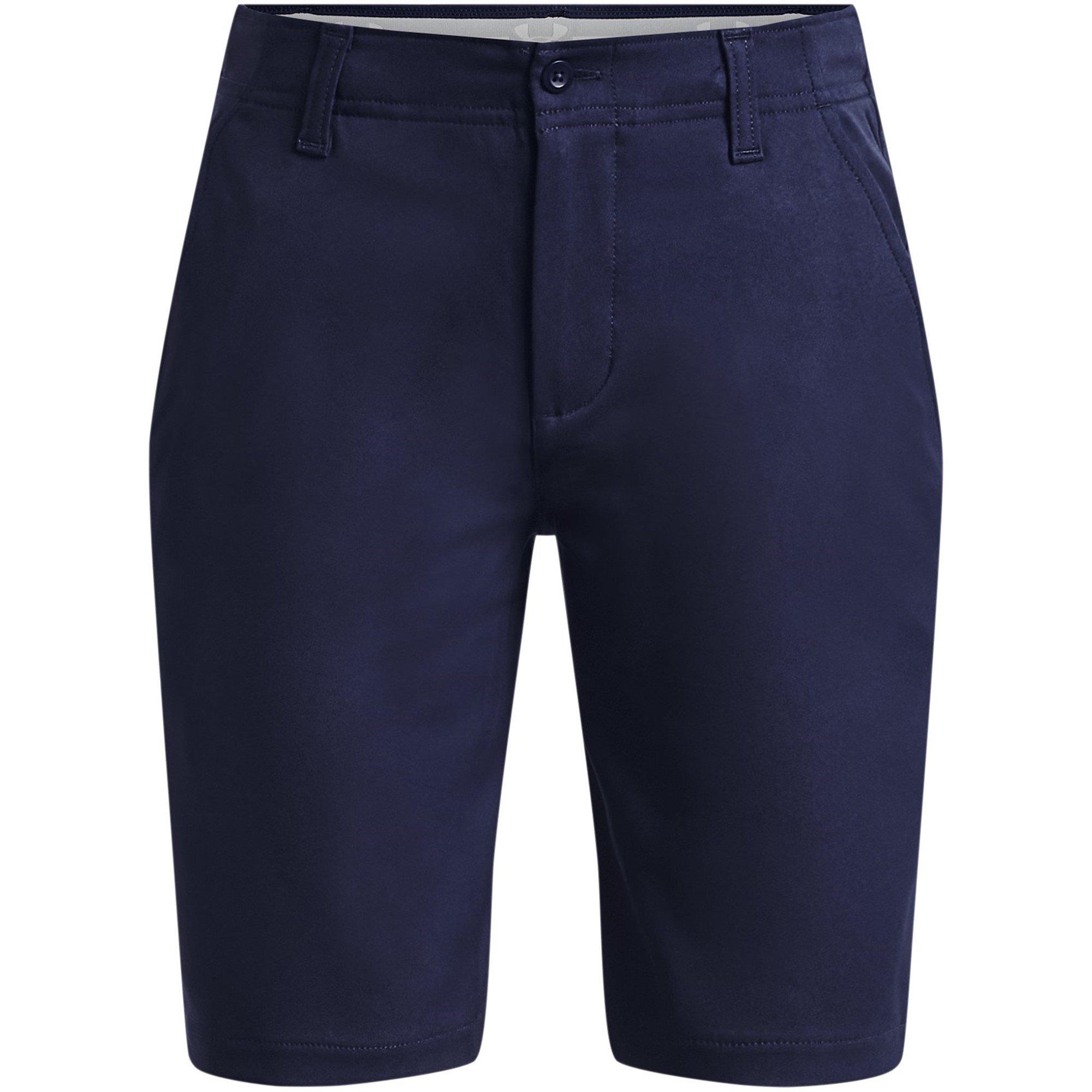 Navy/Halo Gray - Under Armour - Under Golf Shorts Junior Boys - 1
