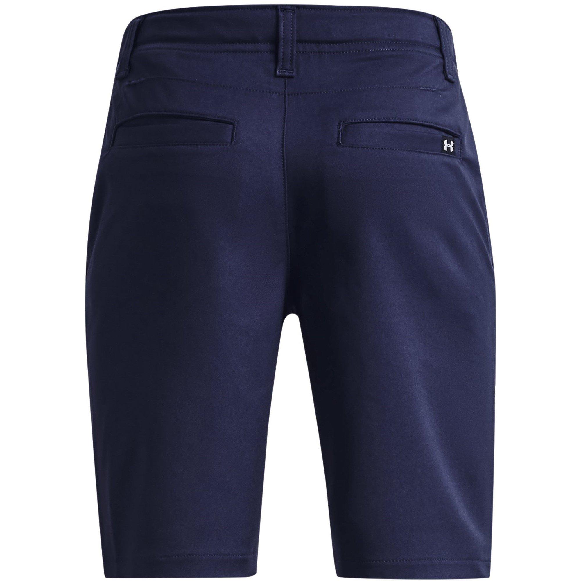Navy/Halo Gray - Under Armour - Under Golf Shorts Junior Boys - 2