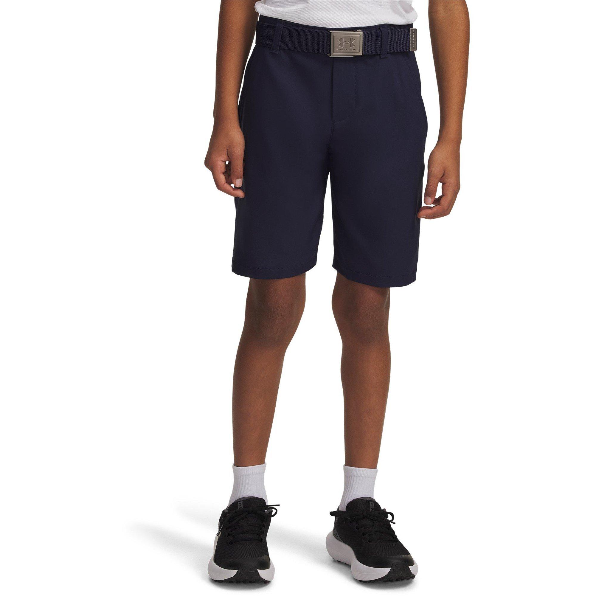 Navy/Halo Gray - Under Armour - Under Golf Shorts Junior Boys - 3