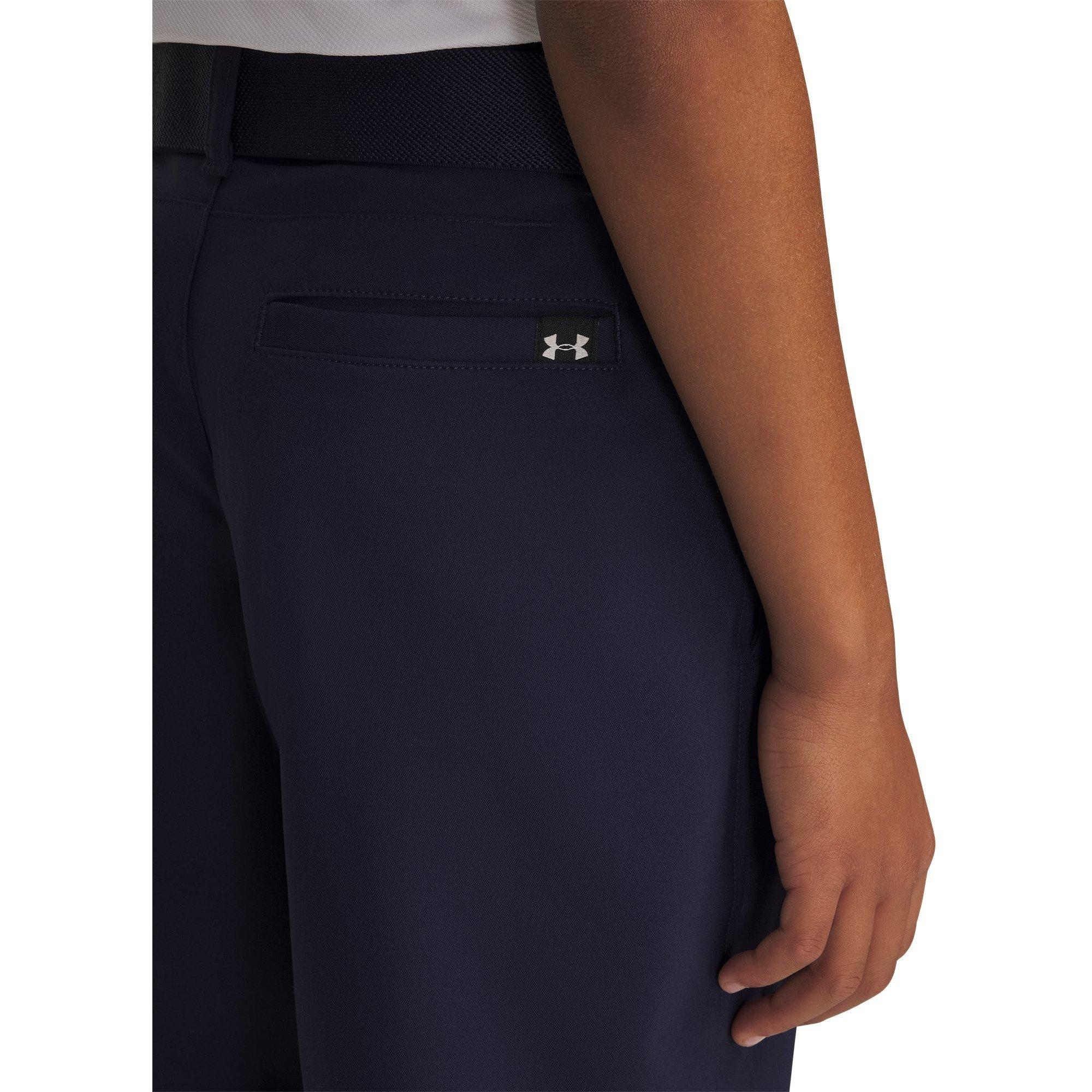 Navy/Halo Gray - Under Armour - Under Golf Shorts Junior Boys - 5
