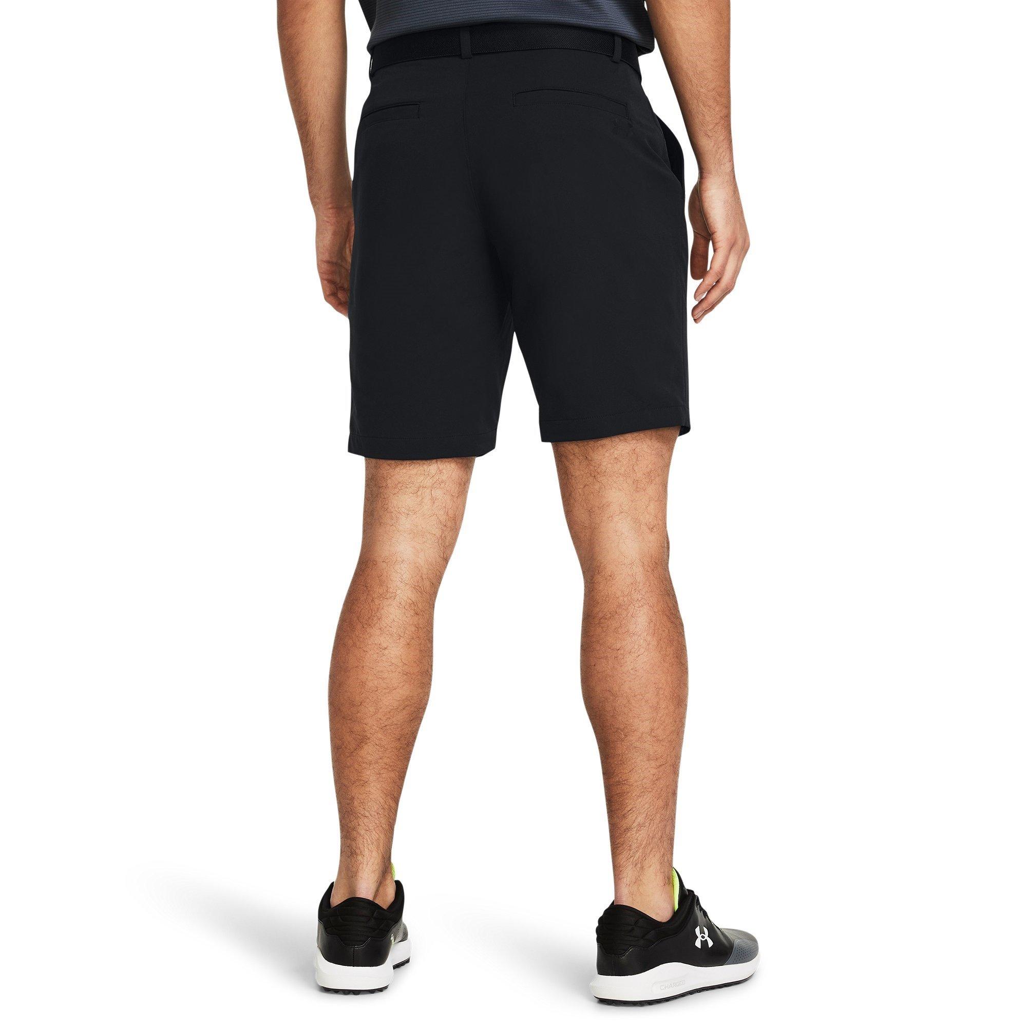Black - Under Armour - Matchplay Tapered Shorts Men's - 4