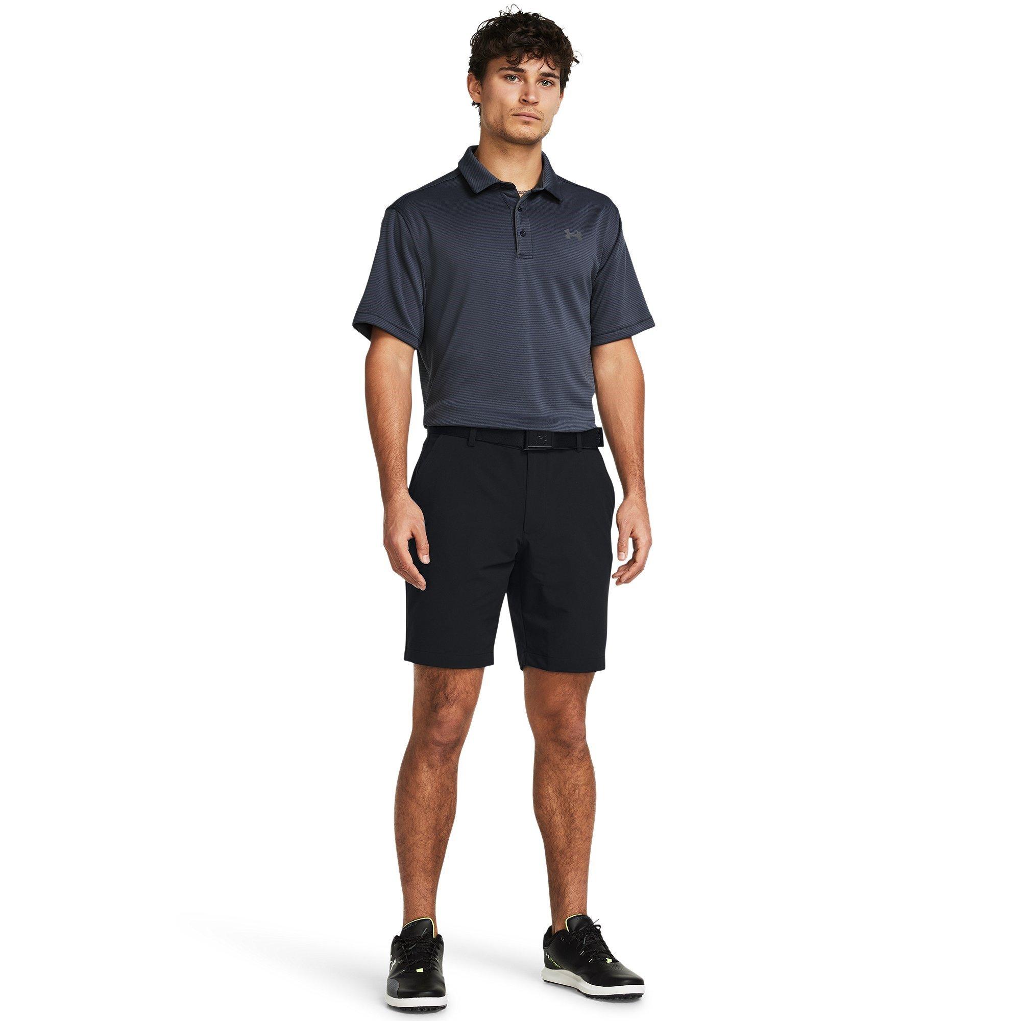 Black - Under Armour - Matchplay Tapered Shorts Men's - 6