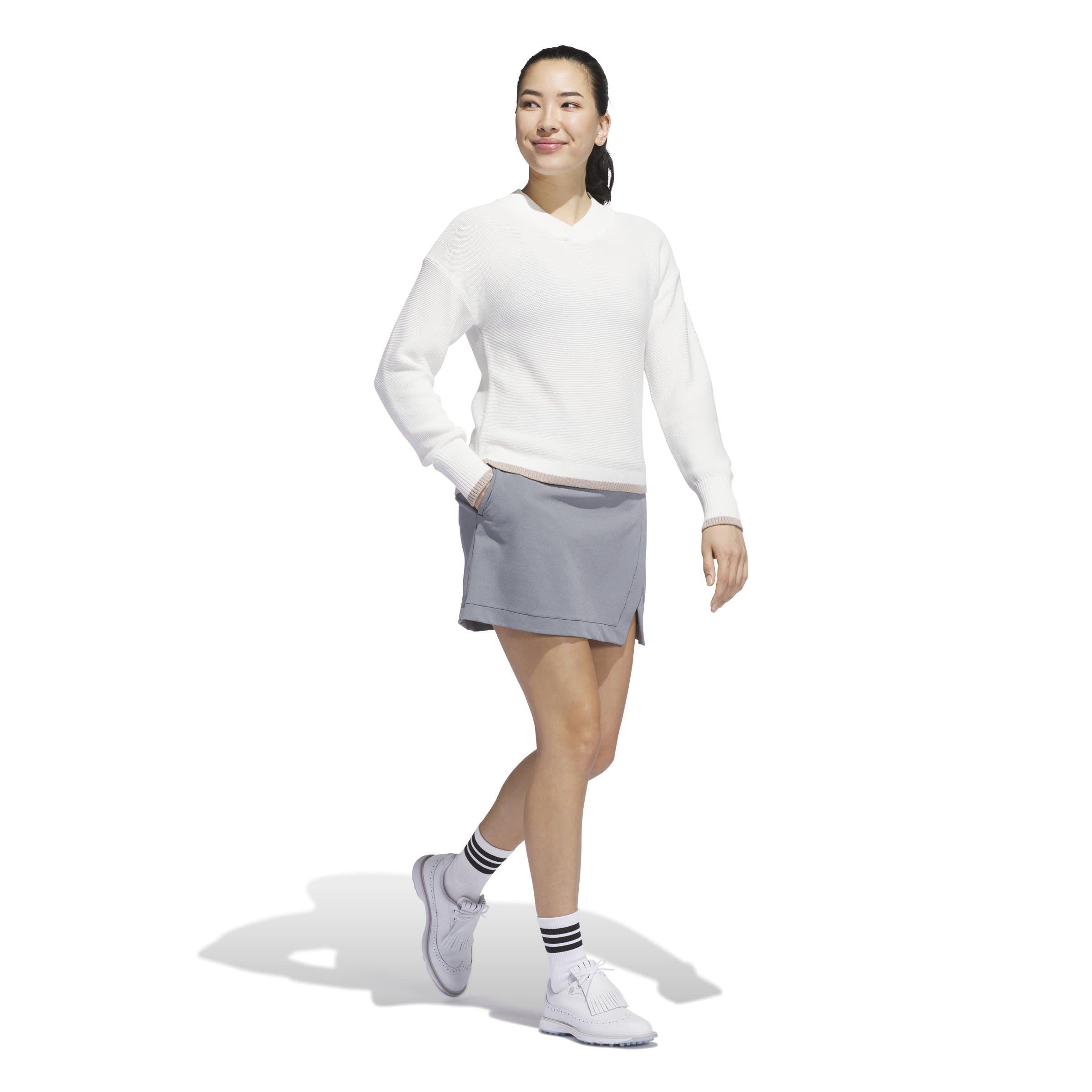 Wht/Wndr Taupe - adidas - Ultra Classic Skorts - 4